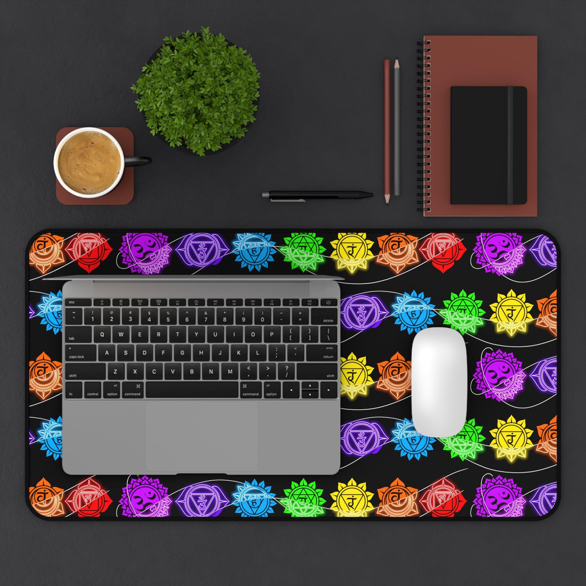 Chakra Mouse Pad / Desk Mat (Version 2)