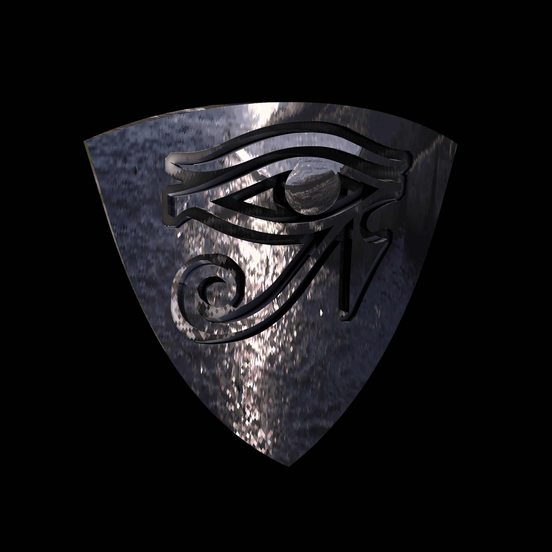 14K White Gold manufactured using wax casting, and polished for a shiny, smooth sheen surface.