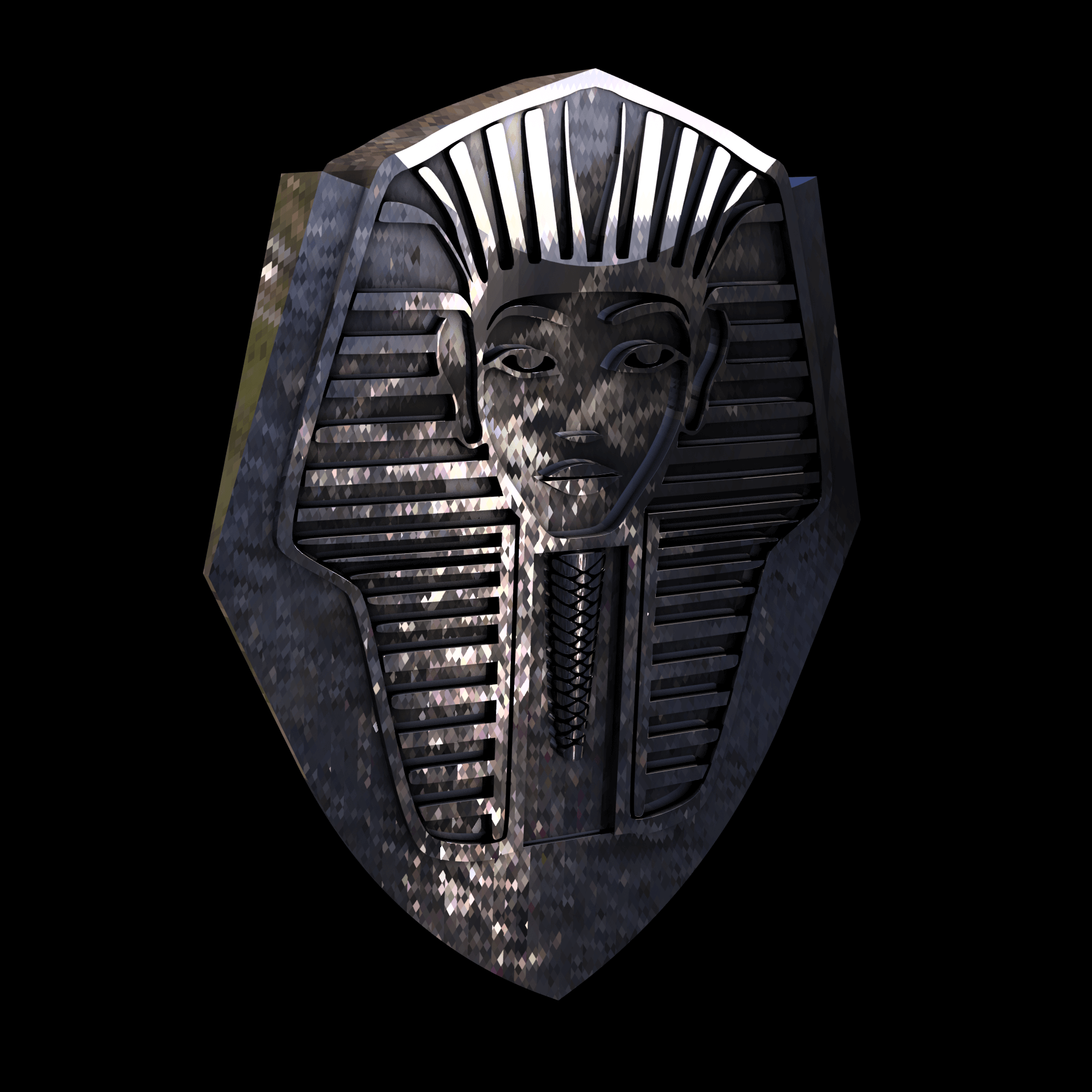 14K White Gold manufactured using wax casting, and polished for a shiny, smooth sheen surface.