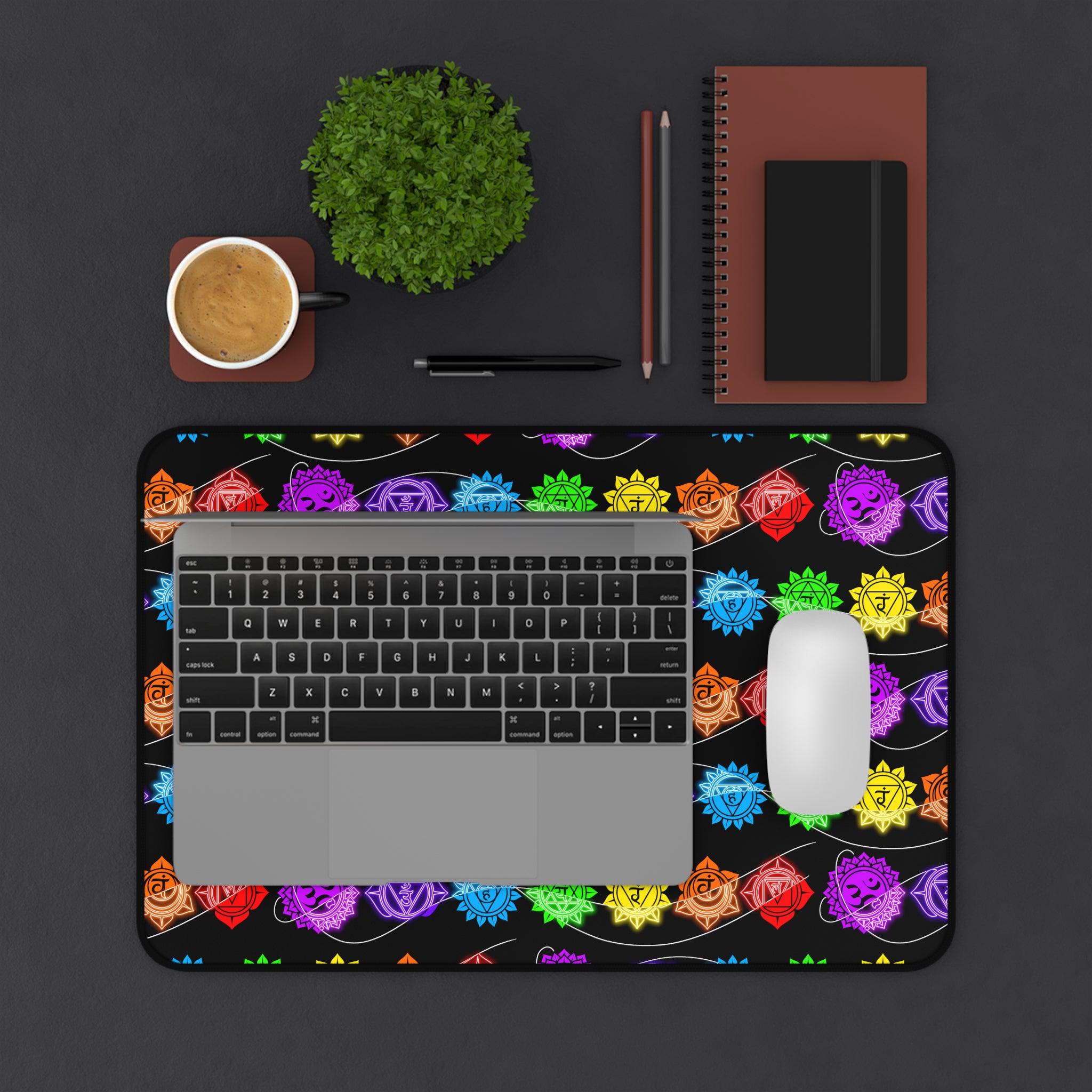 Chakra Mouse Pad / Desk Mat (Version 2)