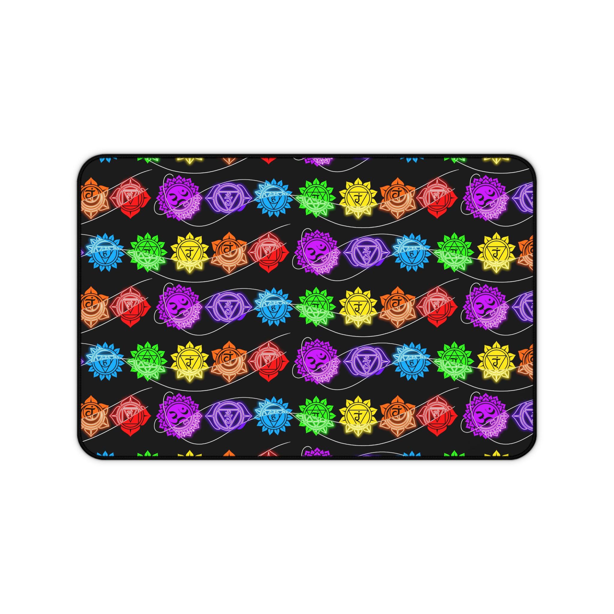 Chakra Mouse Pad / Desk Mat (Version 2)
