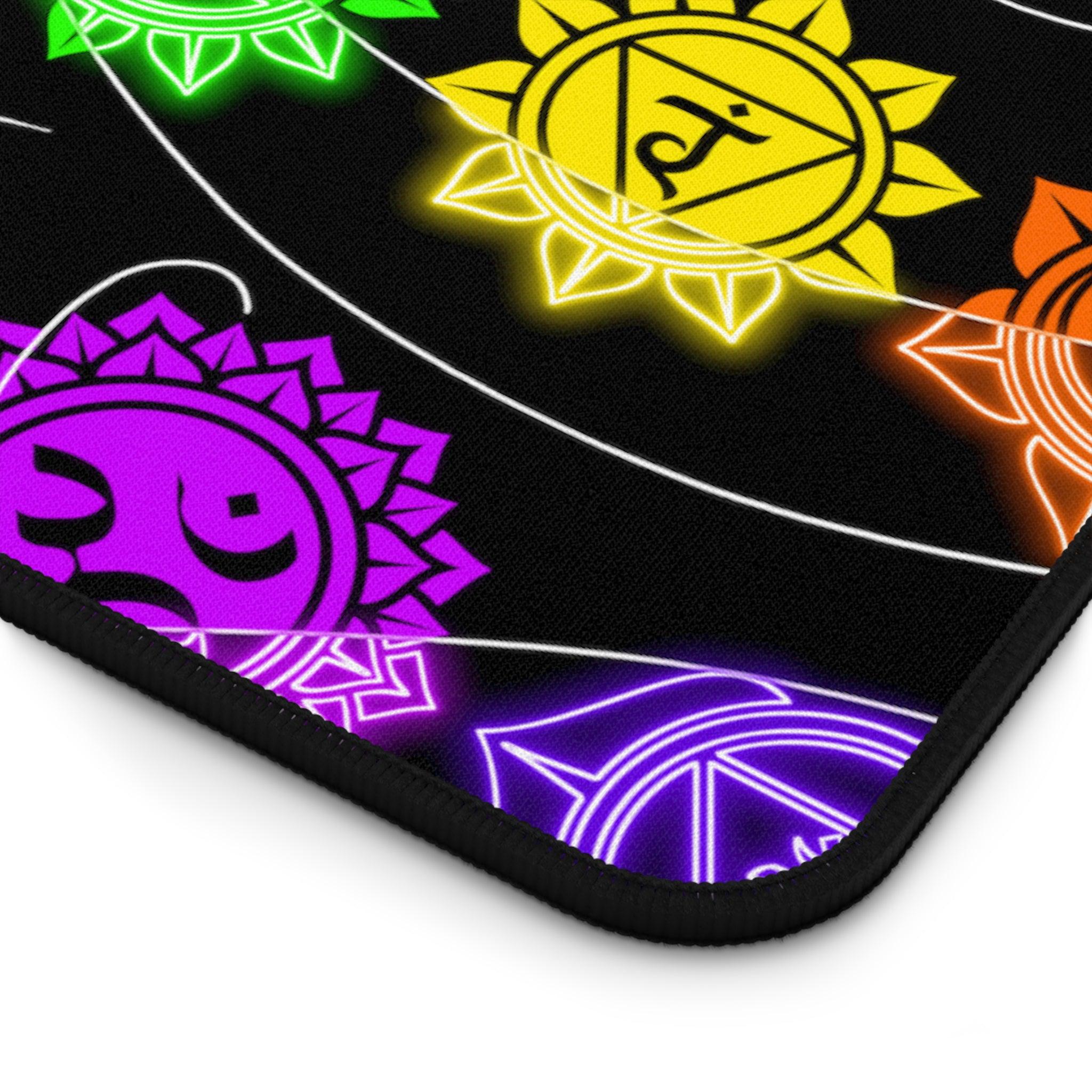 Chakra Mouse Pad / Desk Mat (Version 2)