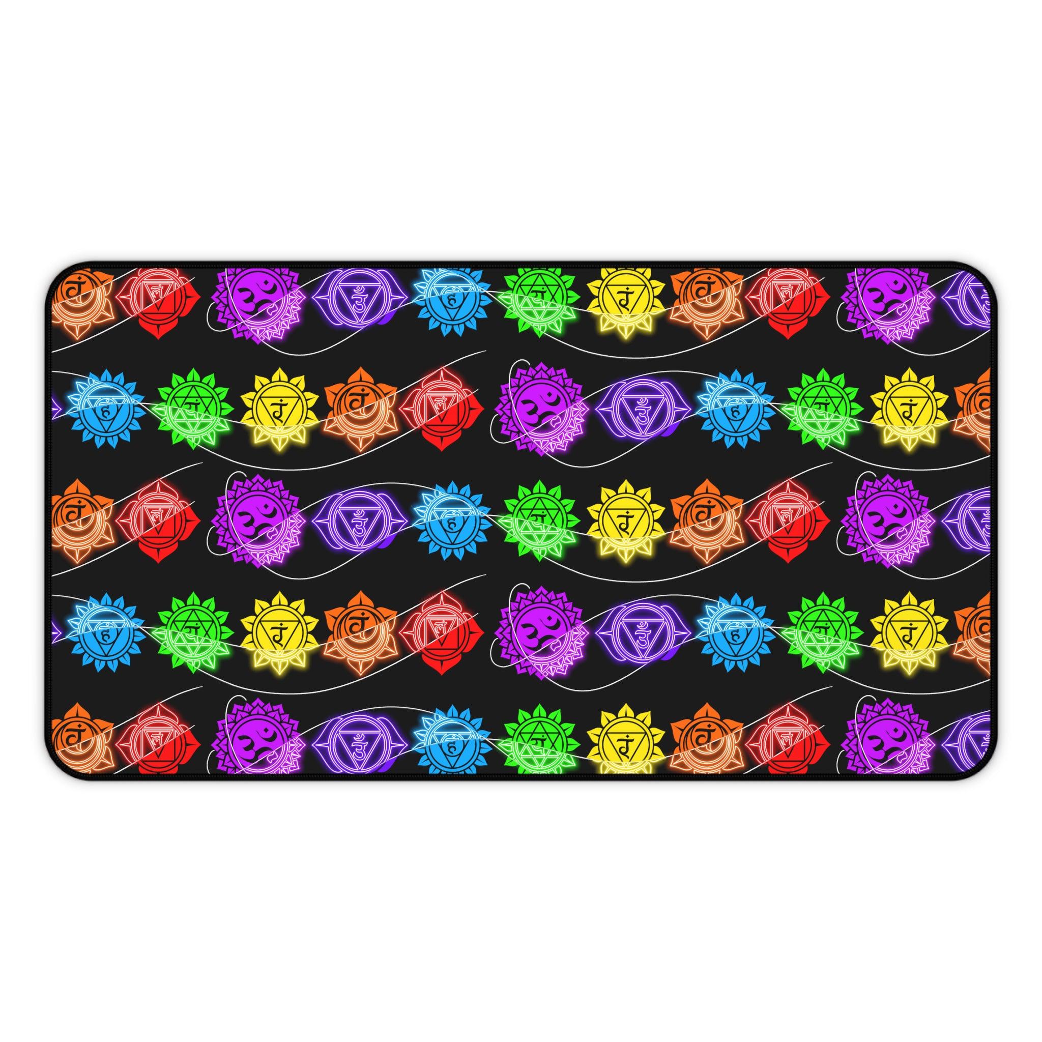 Chakra Mouse Pad / Desk Mat (Version 2)