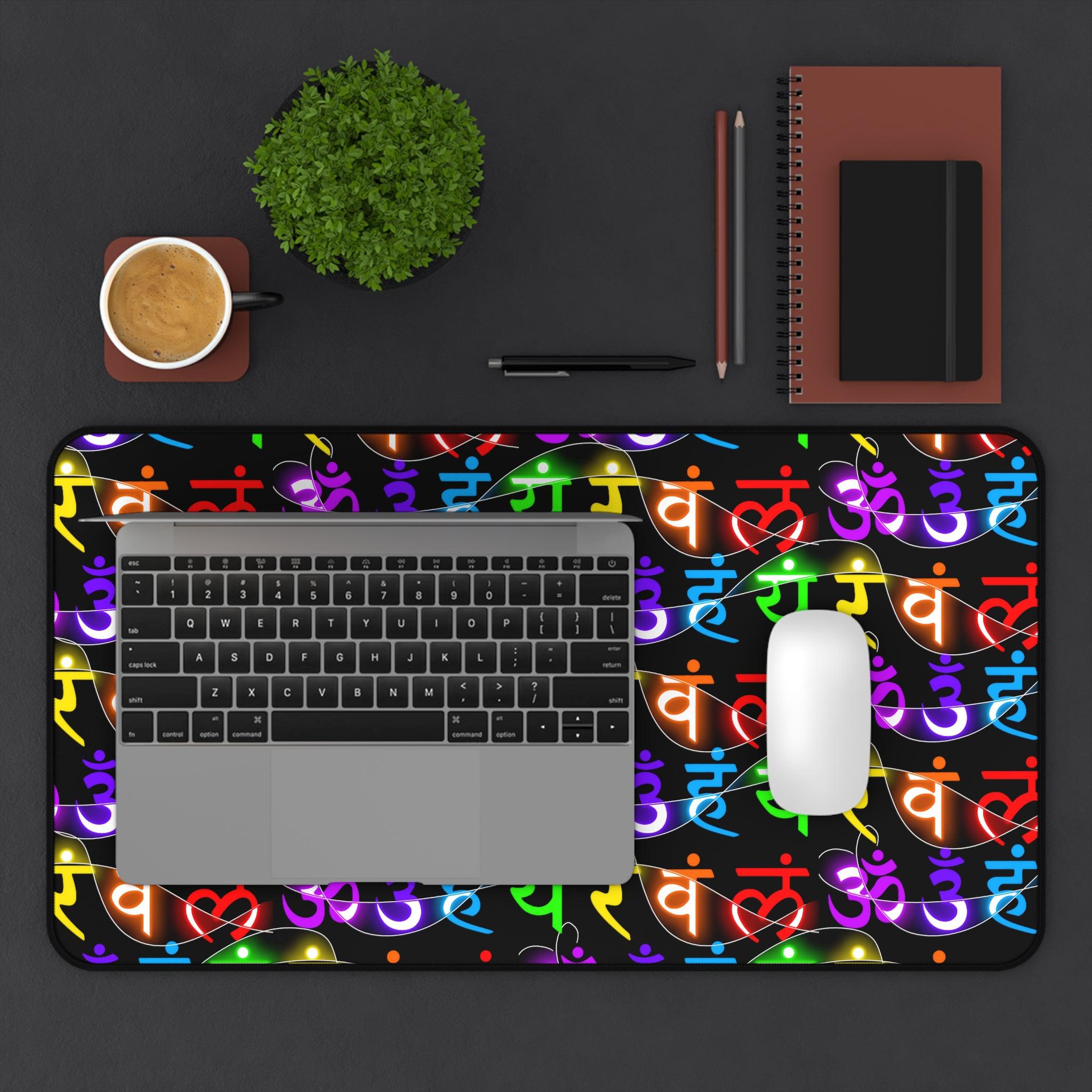 Chakra Mouse Pad / Desk Mat (Version 3)