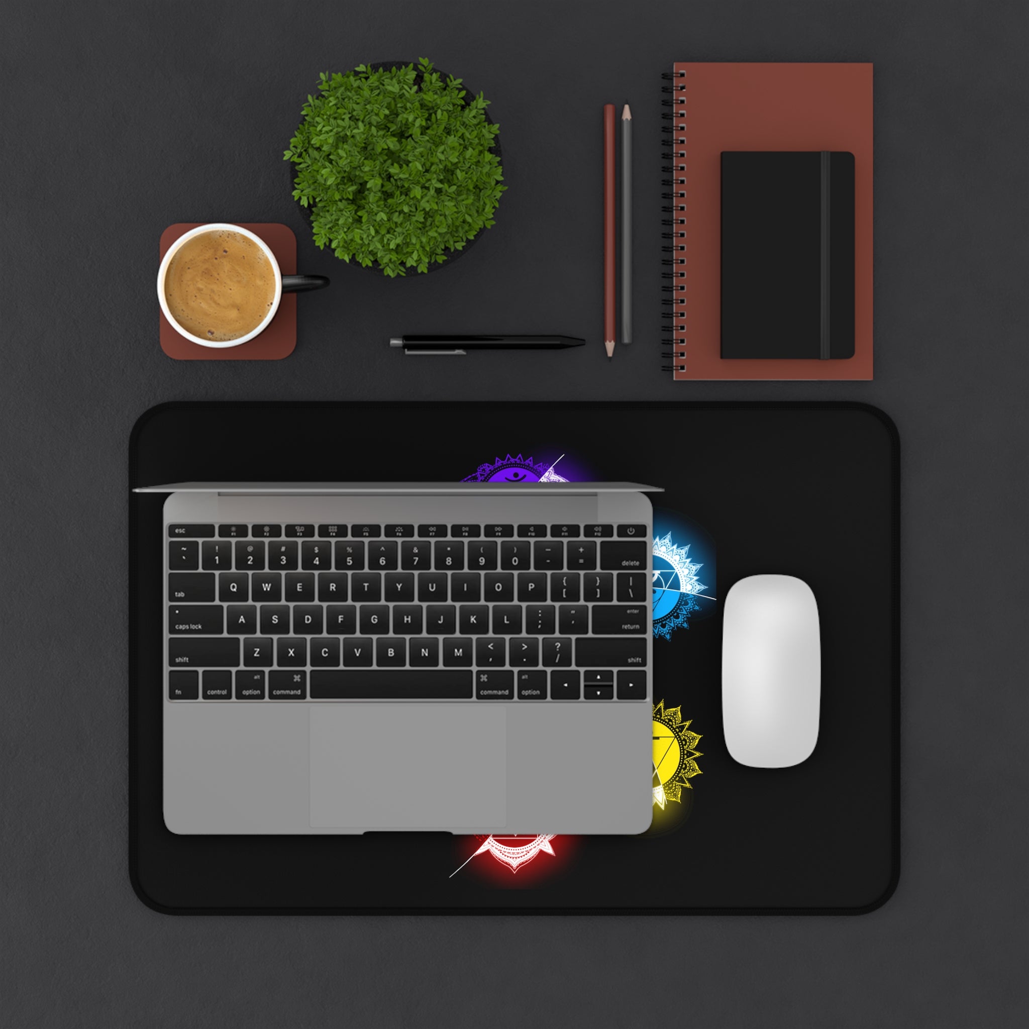 Chakra Mouse Pad / Desk Mat