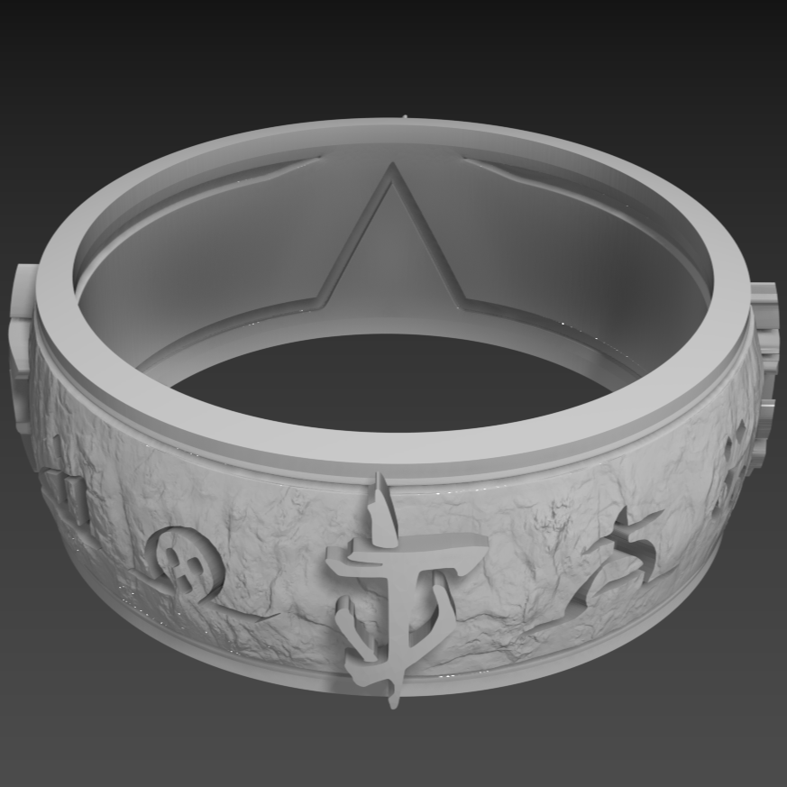 Elastomeric Polyurethane: an elastomeric material with high tear resistance, energy return, and elongation | Polished Silver: Sterling silver manufactured using wax casting, with a hand polished finish, for a slightly textured, mild sheen surface.