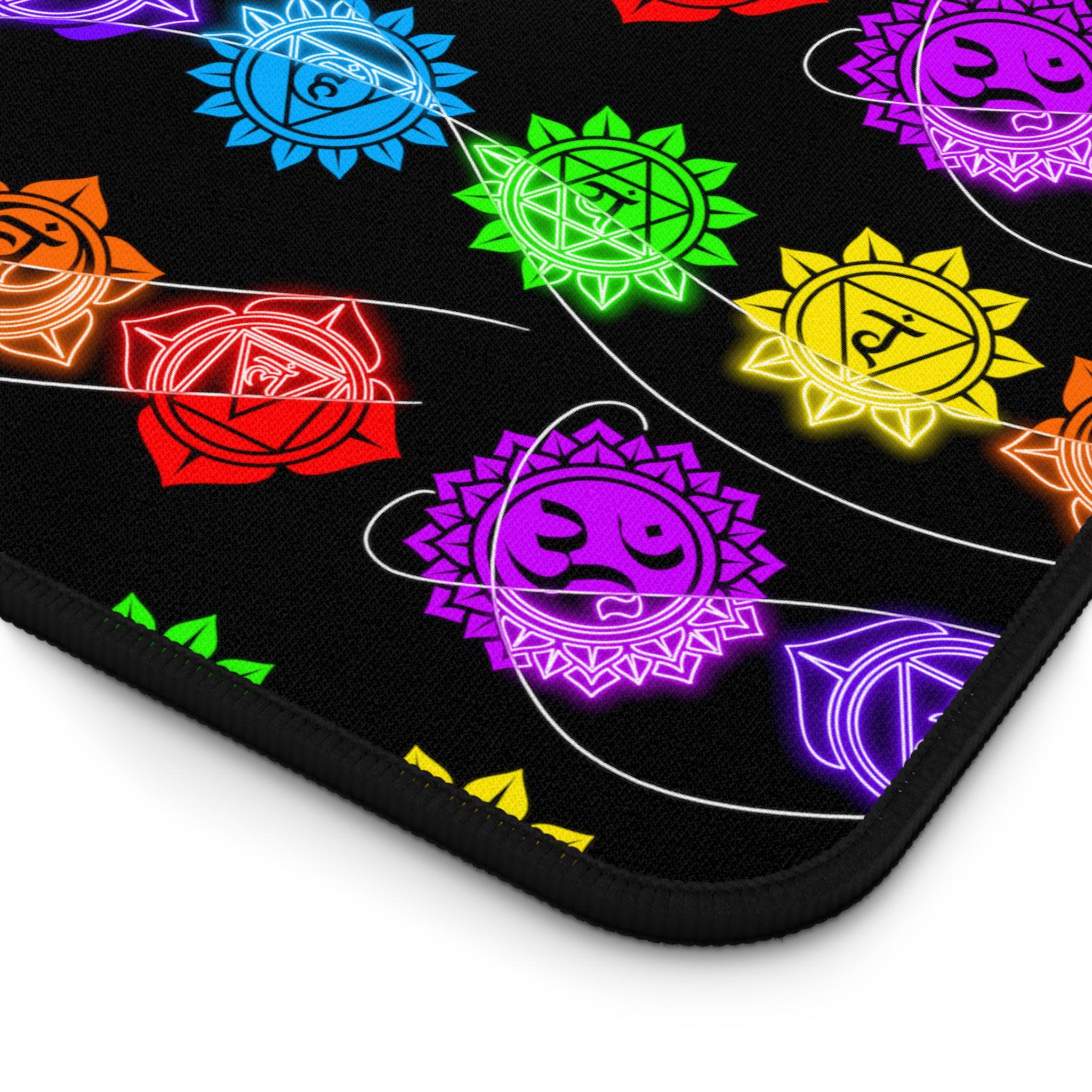 Chakra Mouse Pad / Desk Mat (Version 2)