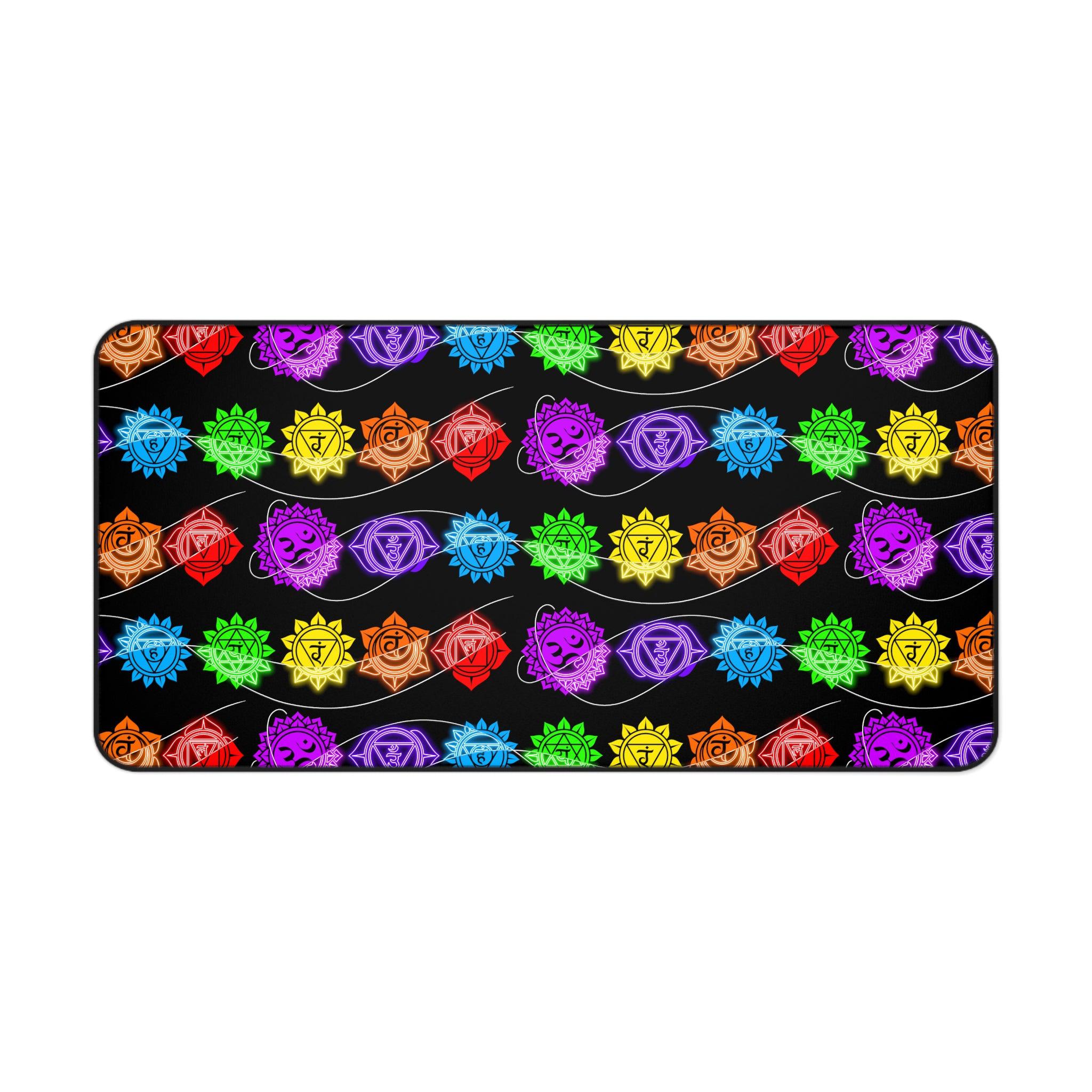 Chakra Mouse Pad / Desk Mat (Version 2)