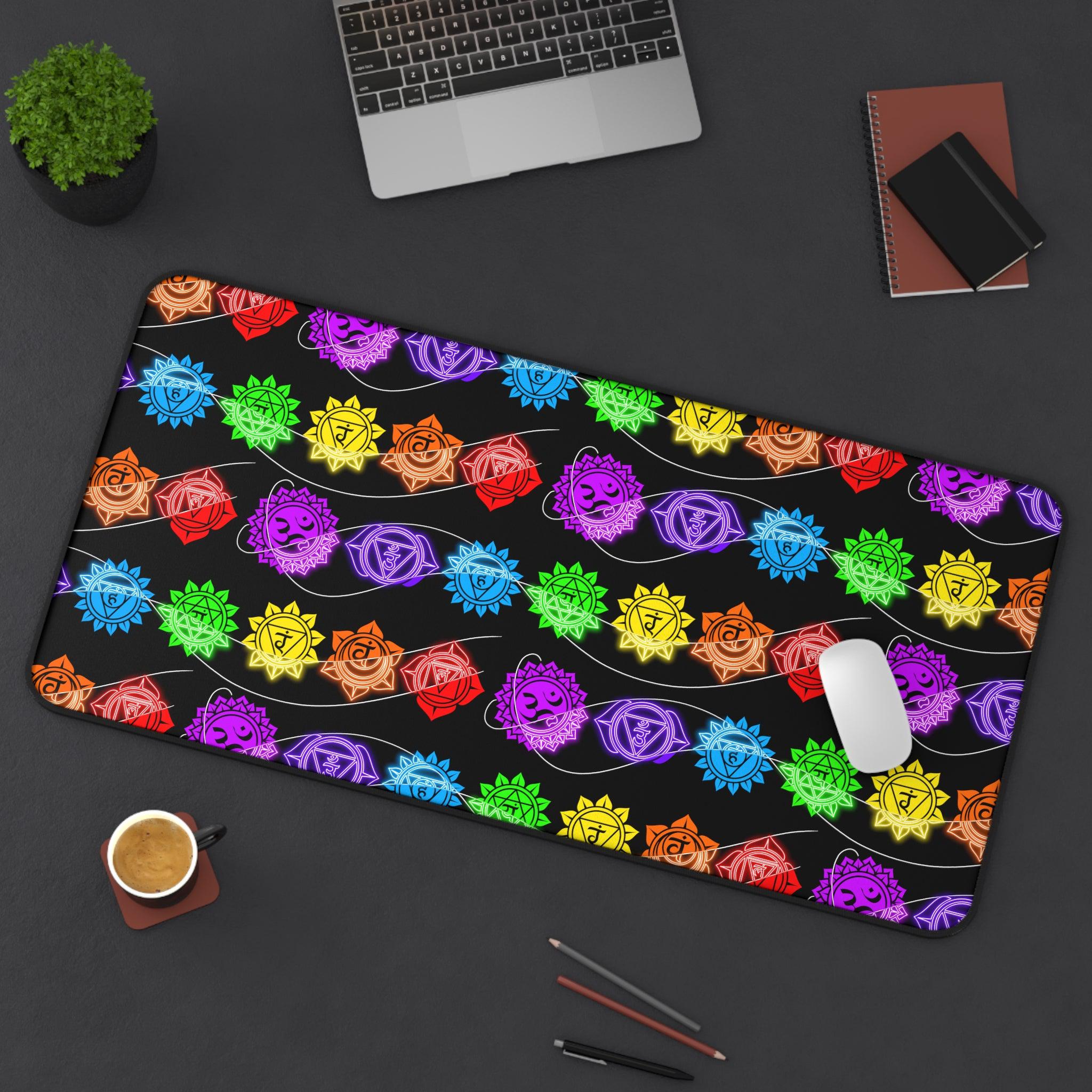 Chakra Mouse Pad / Desk Mat (Version 2)