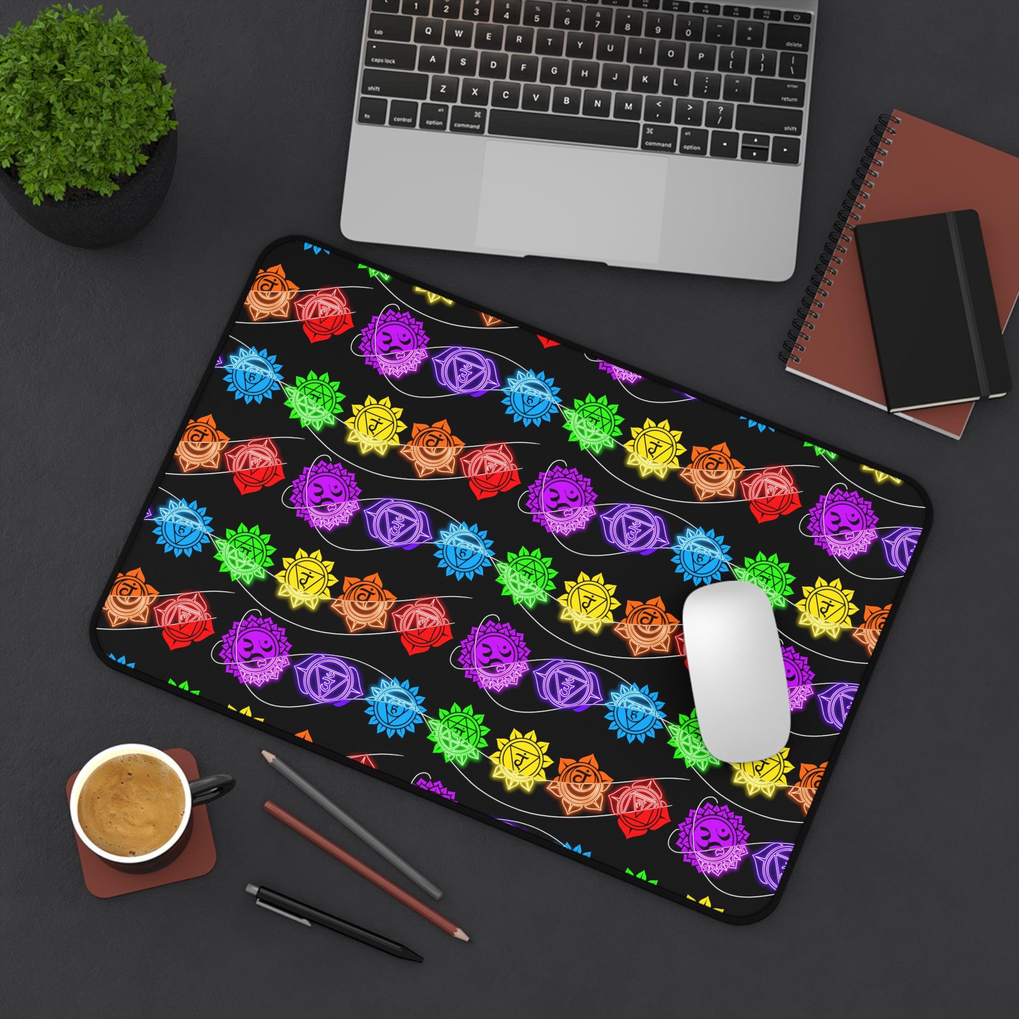 Chakra Mouse Pad / Desk Mat (Version 2)