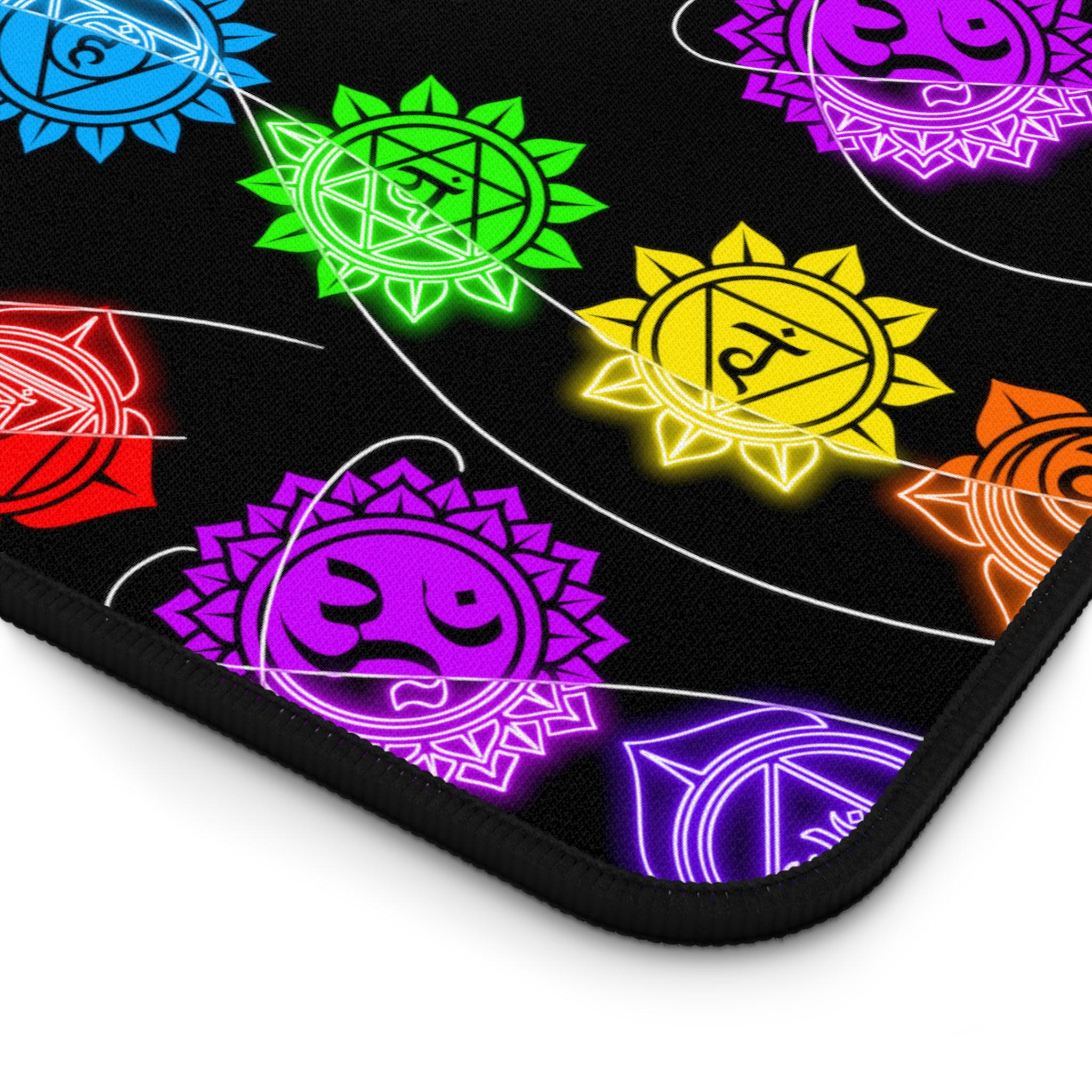 Chakra Mouse Pad / Desk Mat (Version 2)