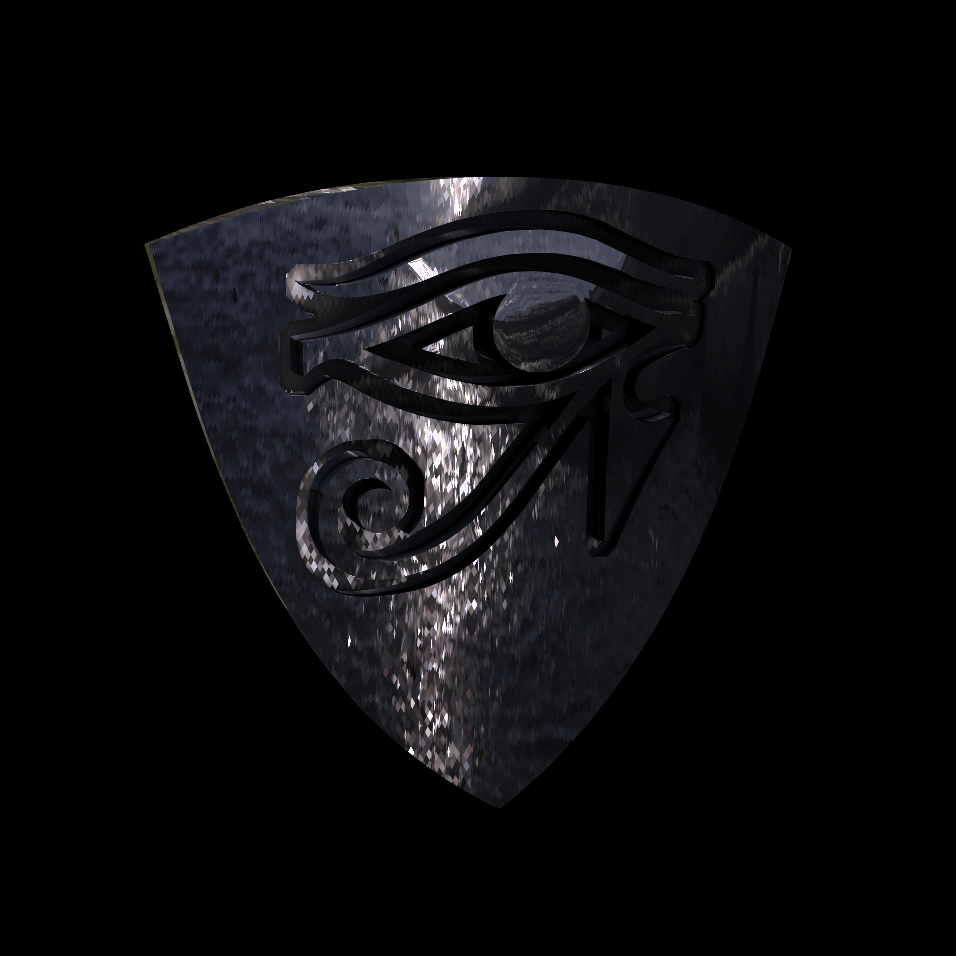 Sterling silver manufactured using wax casting, polished for a slightly textured, mild sheen surface, and recessed details blackened for a steampunk look.