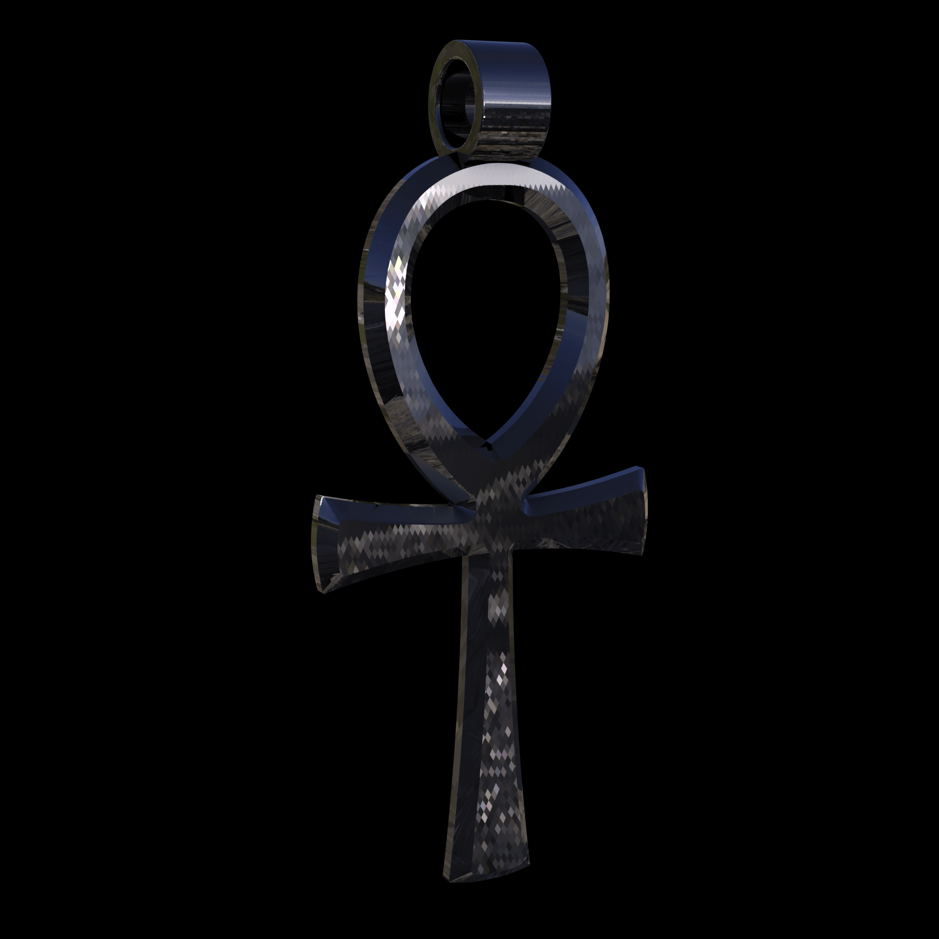 Sterling silver manufactured using wax casting, polished for a slightly textured, mild sheen surface, and recessed details blackened for a steampunk look.