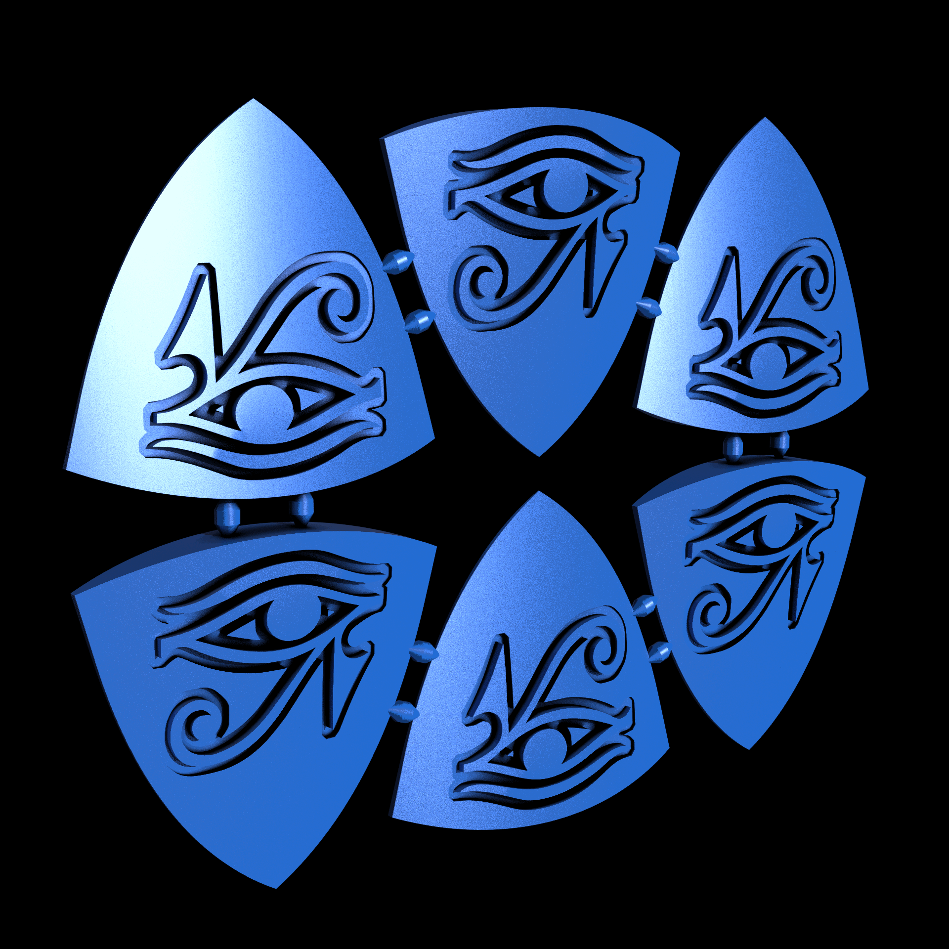 Nylon 12 plastic, manufactured using 3D printing, with a smooth surface finish.