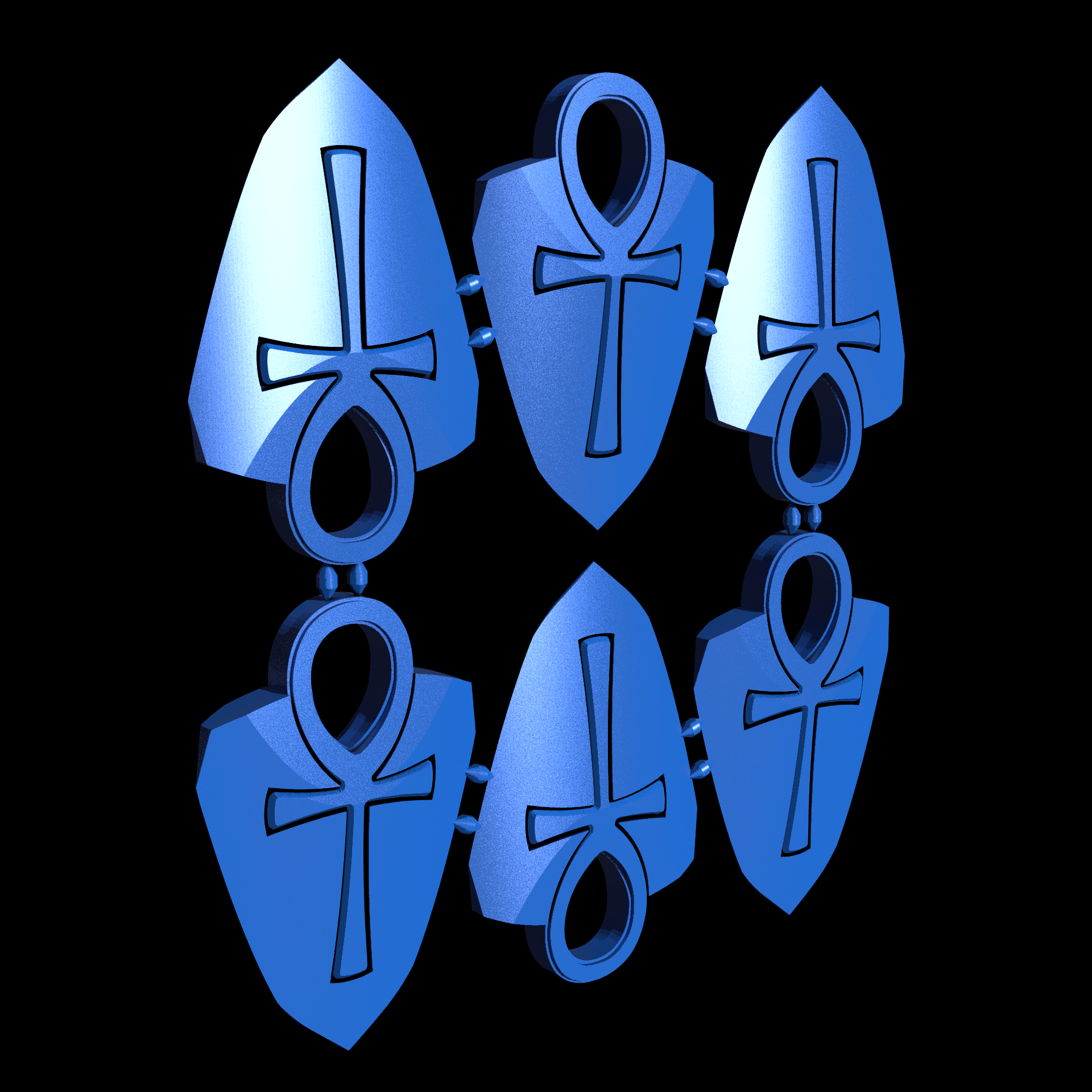 Nylon 12 plastic, manufactured using 3D printing, with a smooth surface finish.