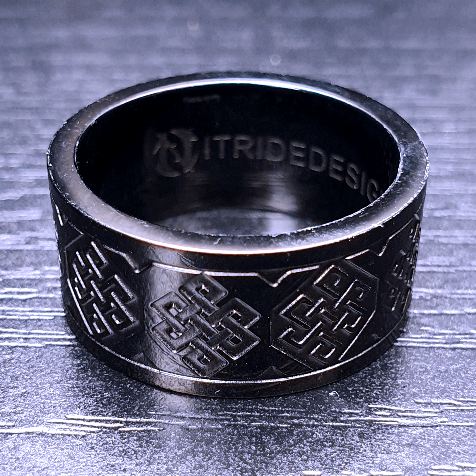 Stainless Steel 316L | Polished - Black PVD Coated