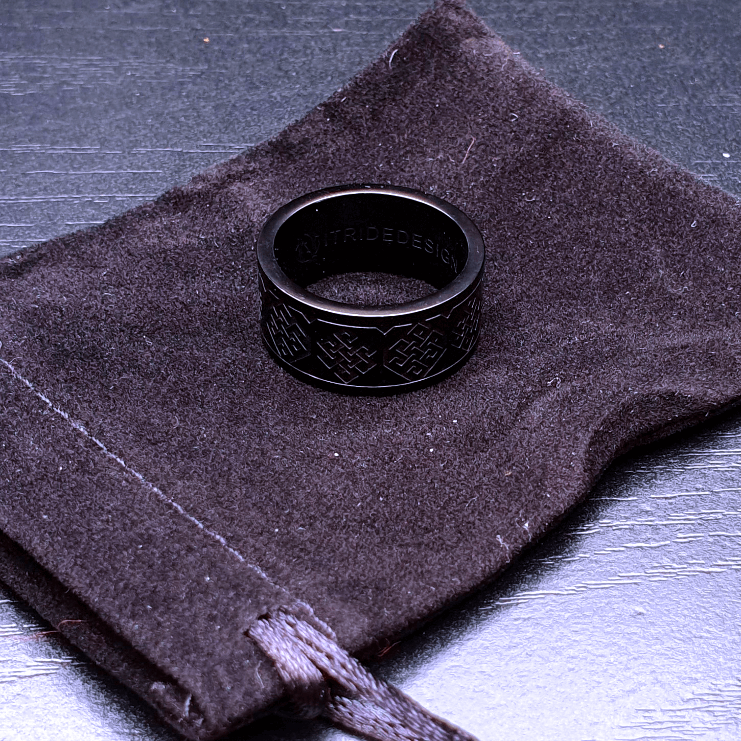 Stainless Steel 316L | Polished - Black PVD Coated