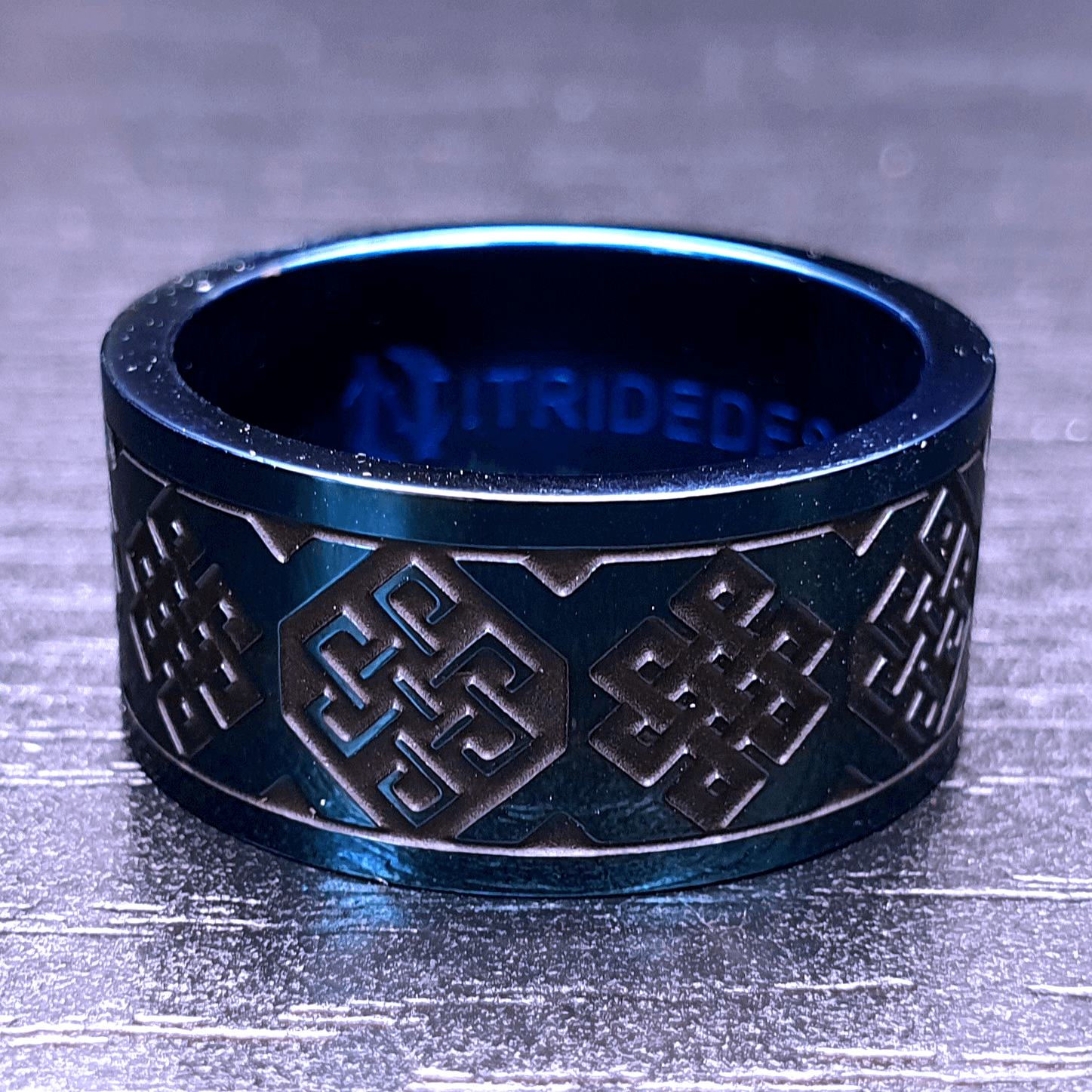 Stainless Steel 316L | Polished - Blue PVD Coated