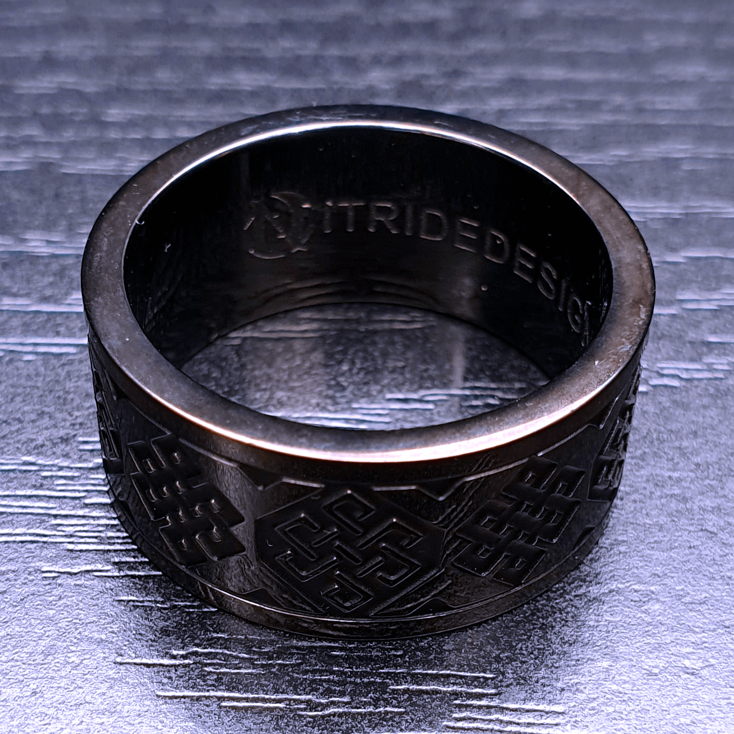 Stainless Steel 316L | Polished - Gun Black PVD Coated