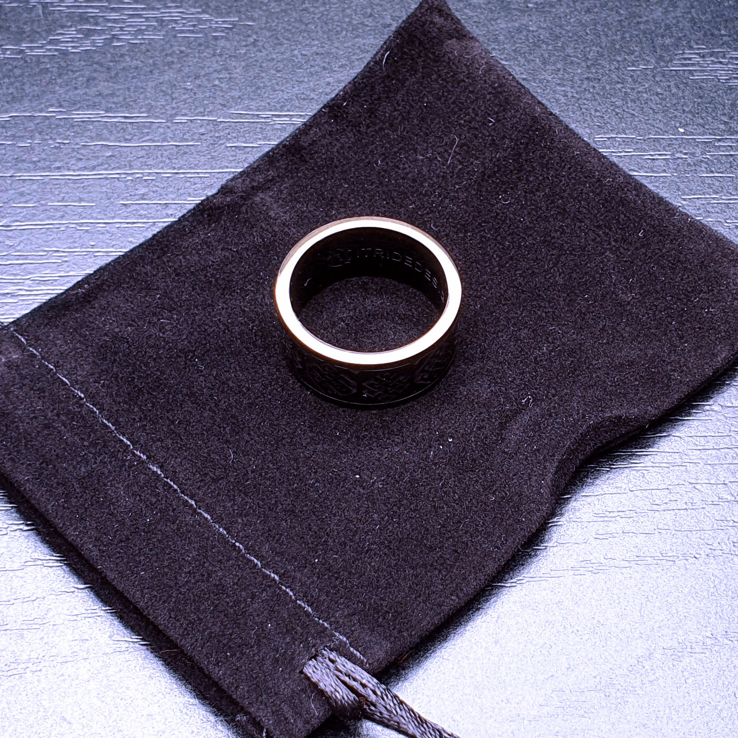 Stainless Steel 316L | Polished - Gun Black PVD Coated