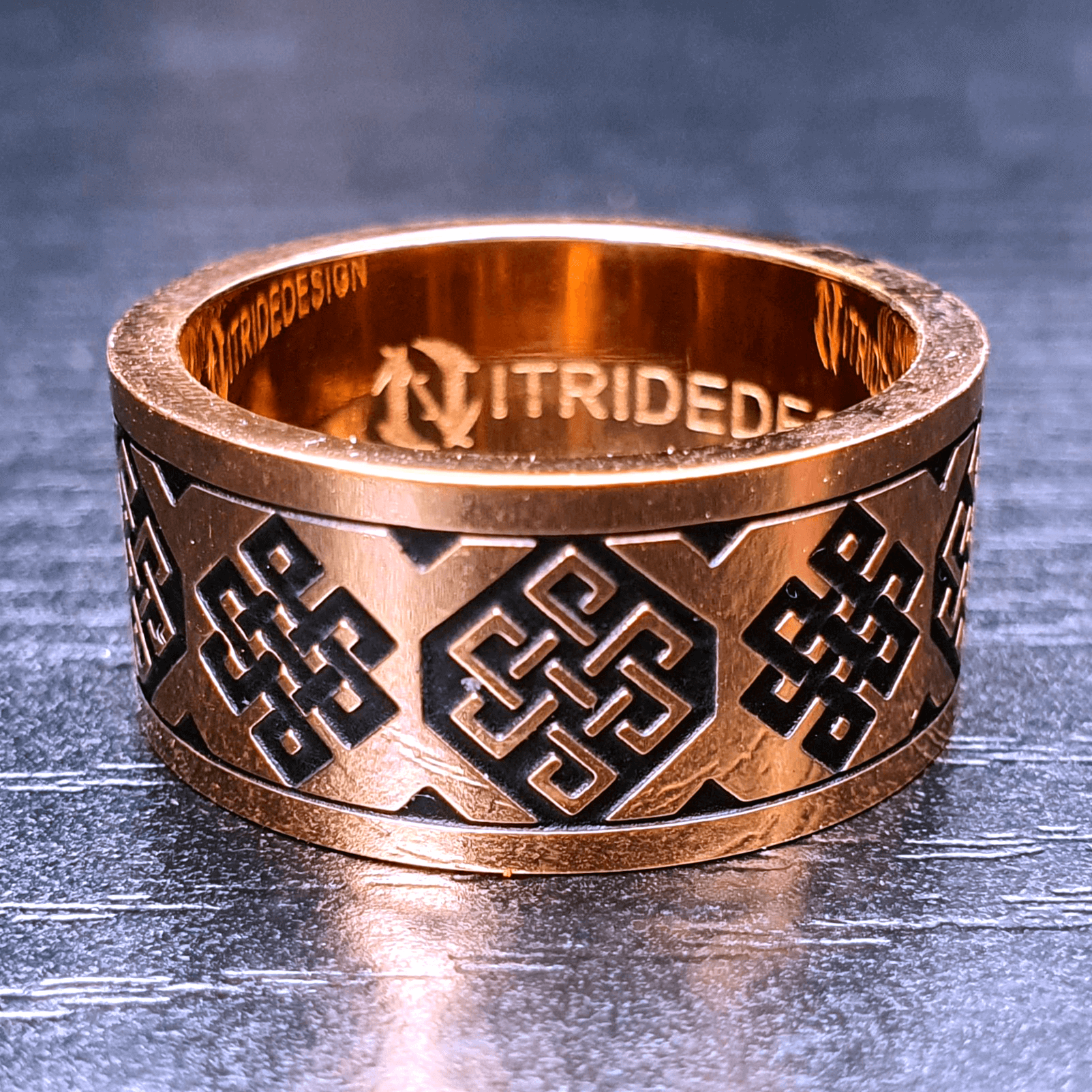 Stainless Steel 316L | Polished - Rose Gold PVD Coated