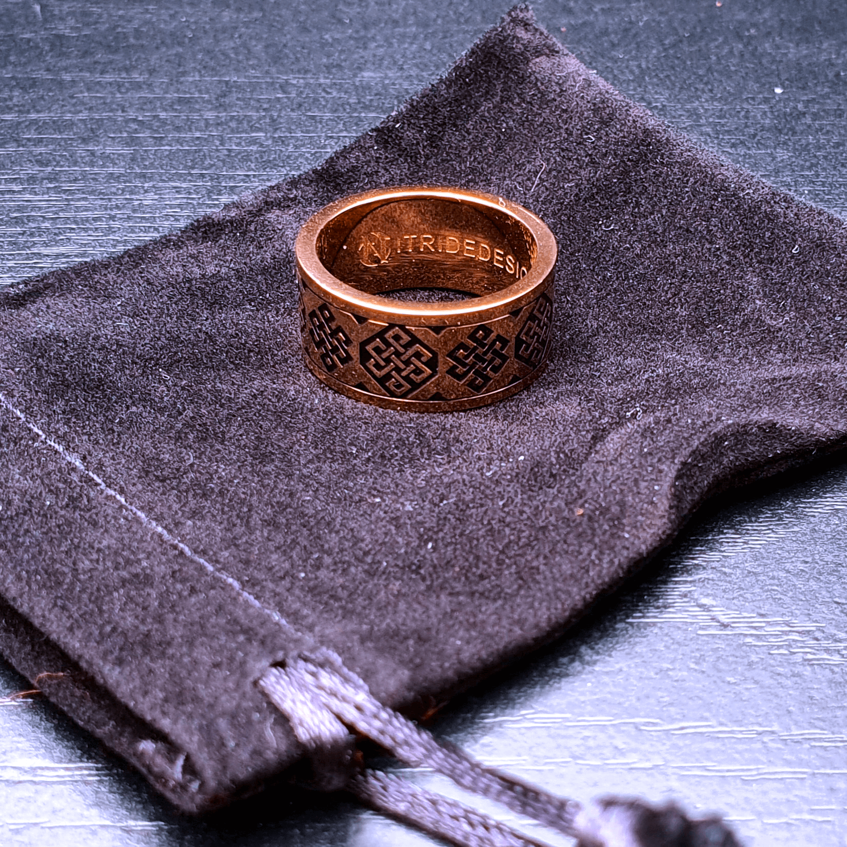 Stainless Steel 316L | Polished - Rose Gold PVD Coated