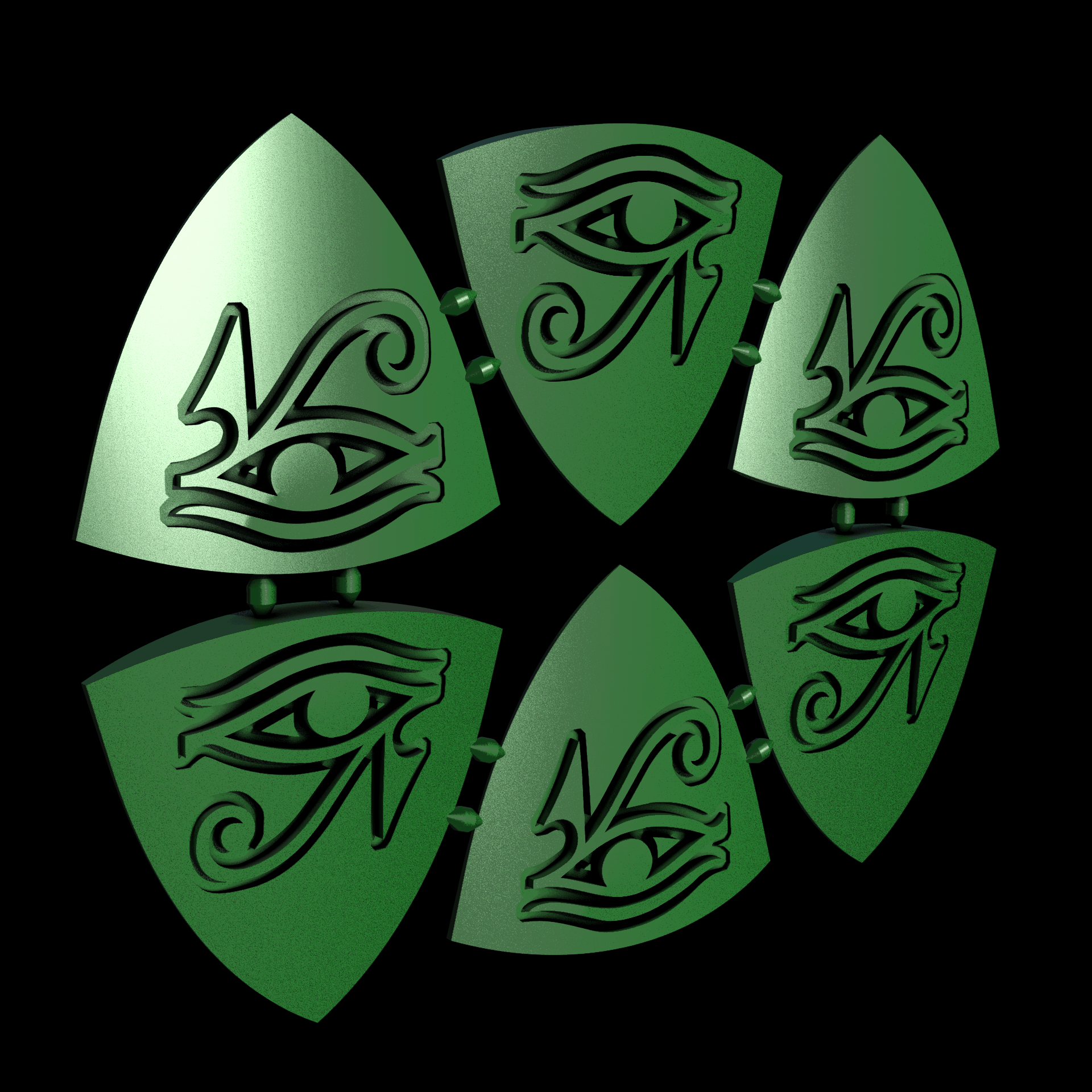 Nylon 12 plastic, manufactured using 3D printing, with a smooth surface finish.