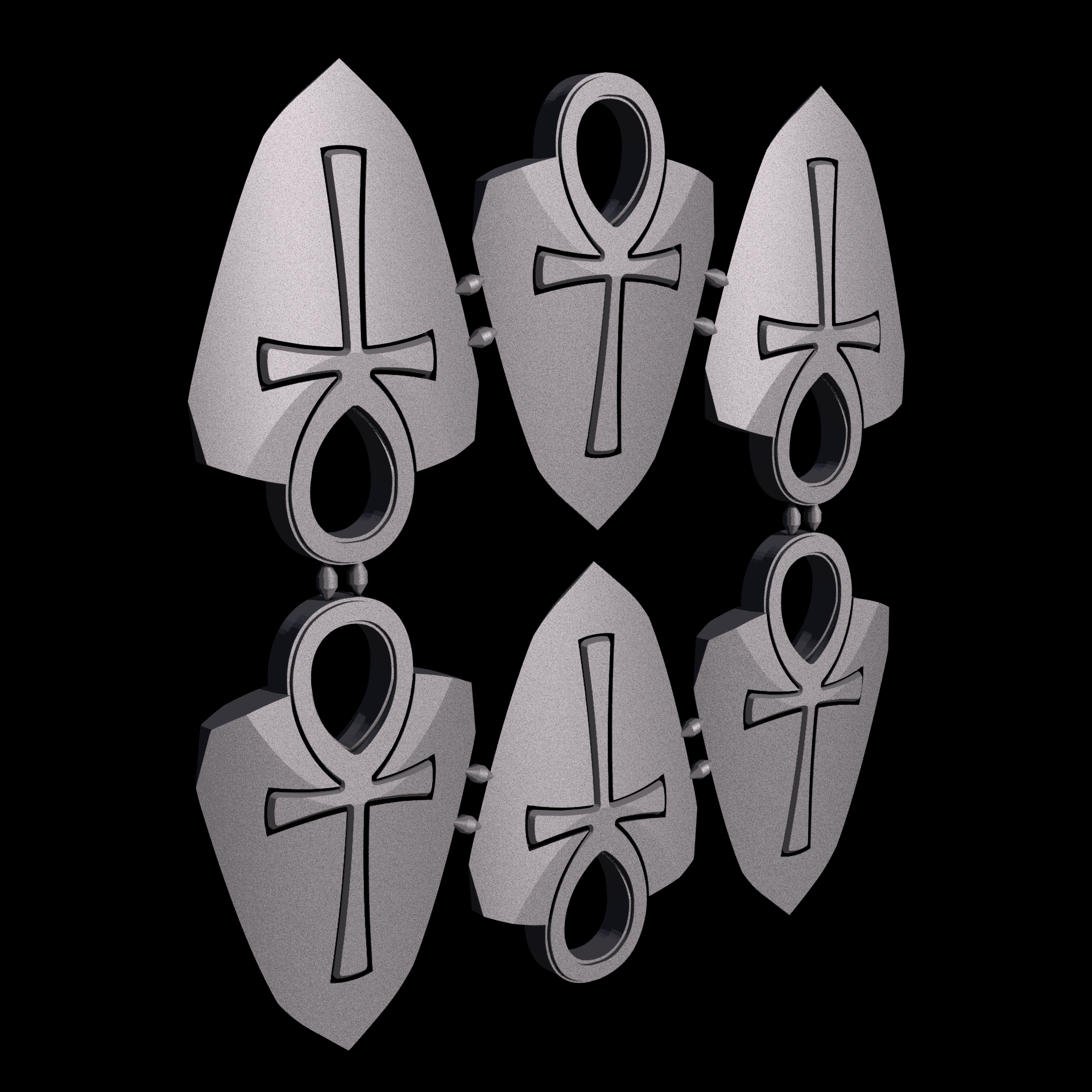 PA12 plastic, manufactured using 3D printing, with a slightly rough, matte surface finish.