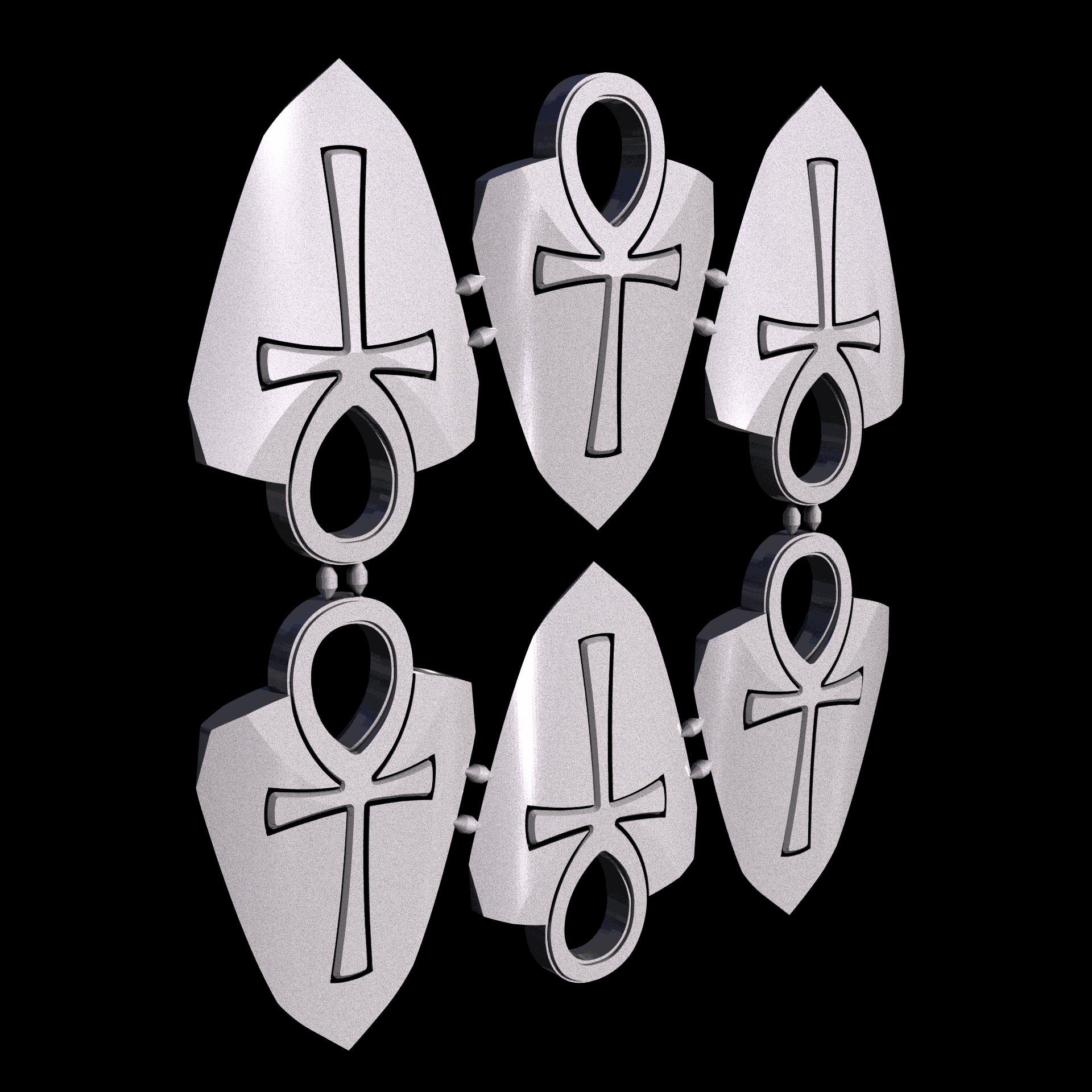 Rigid acrylate photopolymer, manufactured using Stereolithography (3D printing), that has a smooth surface finish.