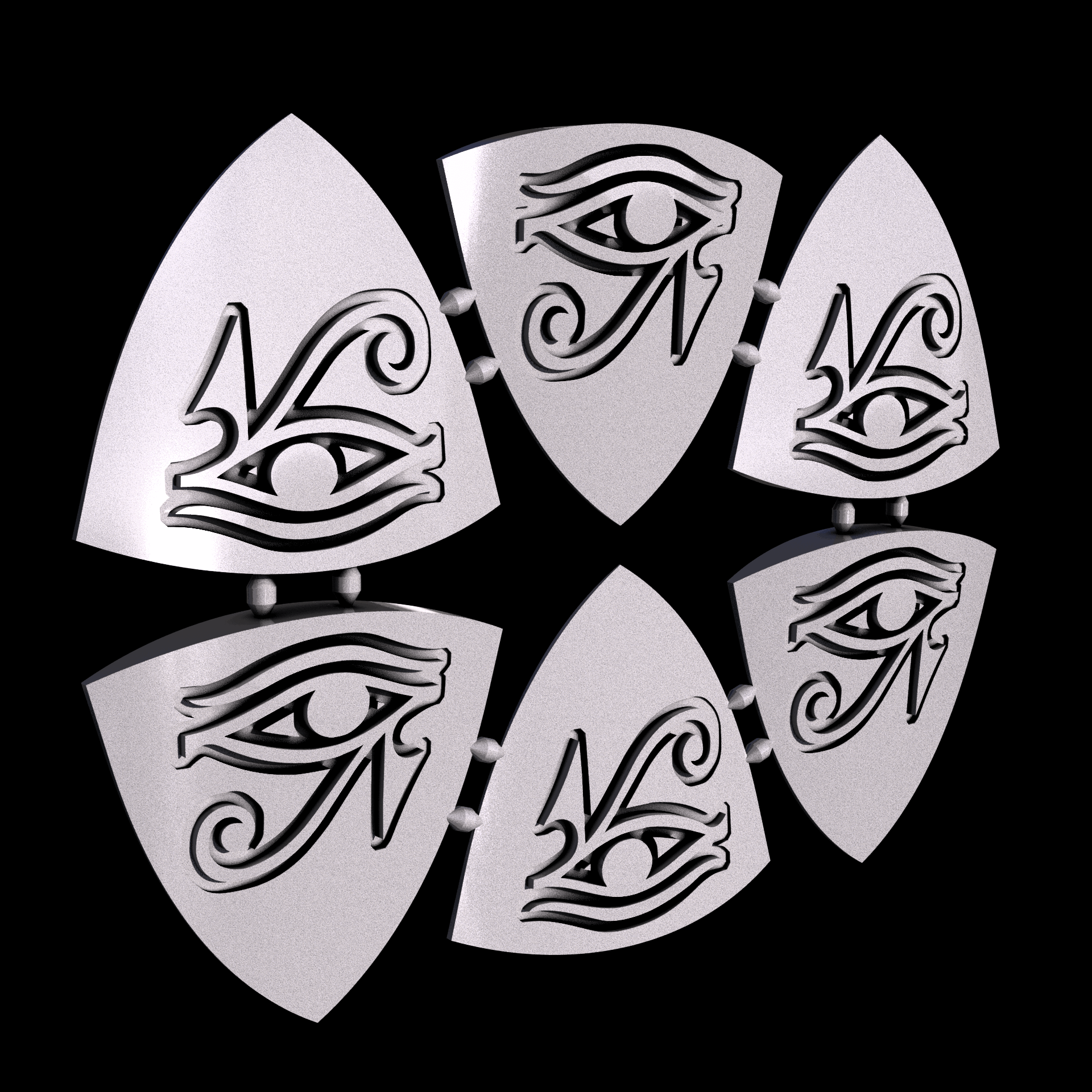 Rigid acrylate photopolymer, manufactured using Stereolithography (3D printing), that has a smooth surface finish.