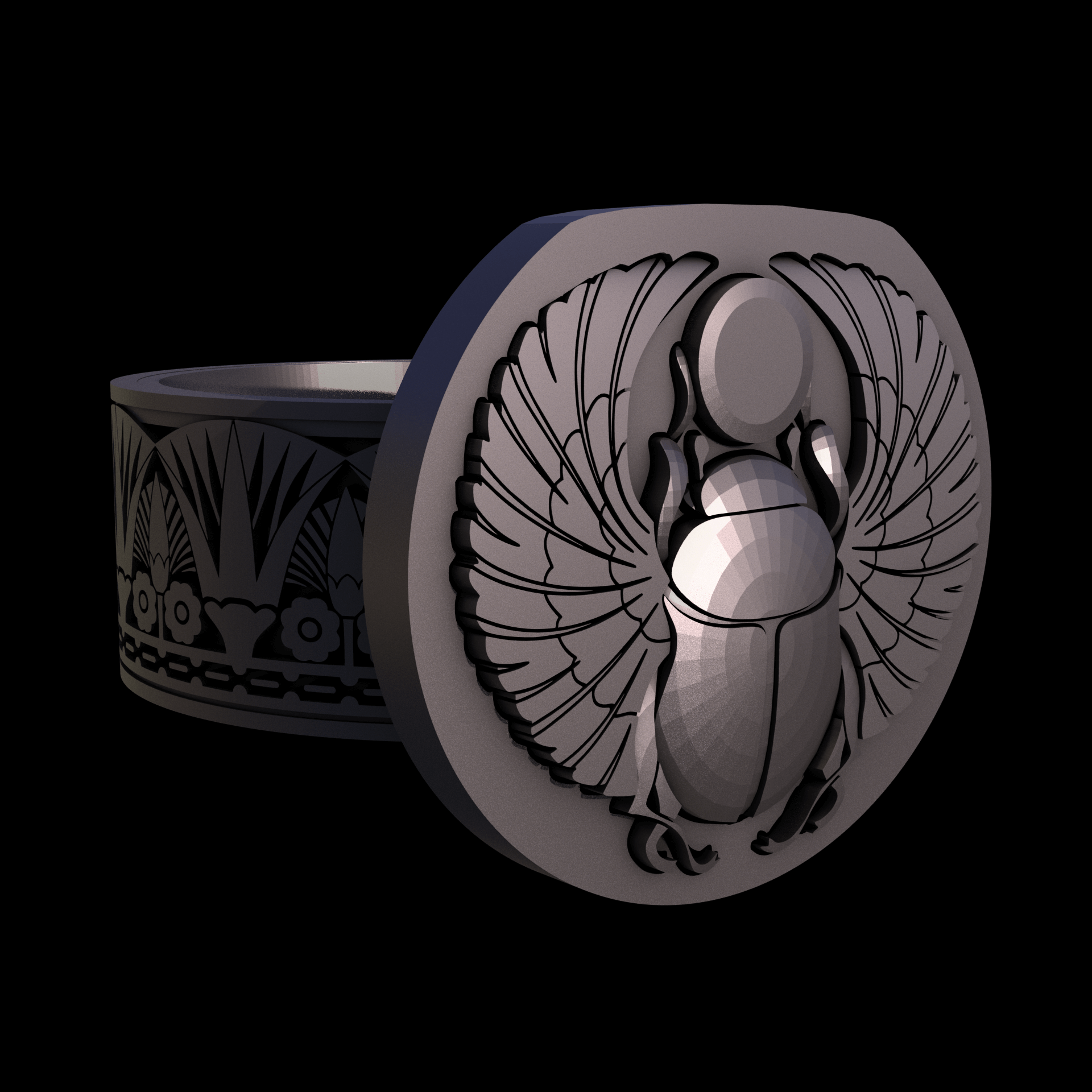 Bronze infused 420 stainless steel, manufactured using 3D printing, with a matte surface finish and visible print lines.