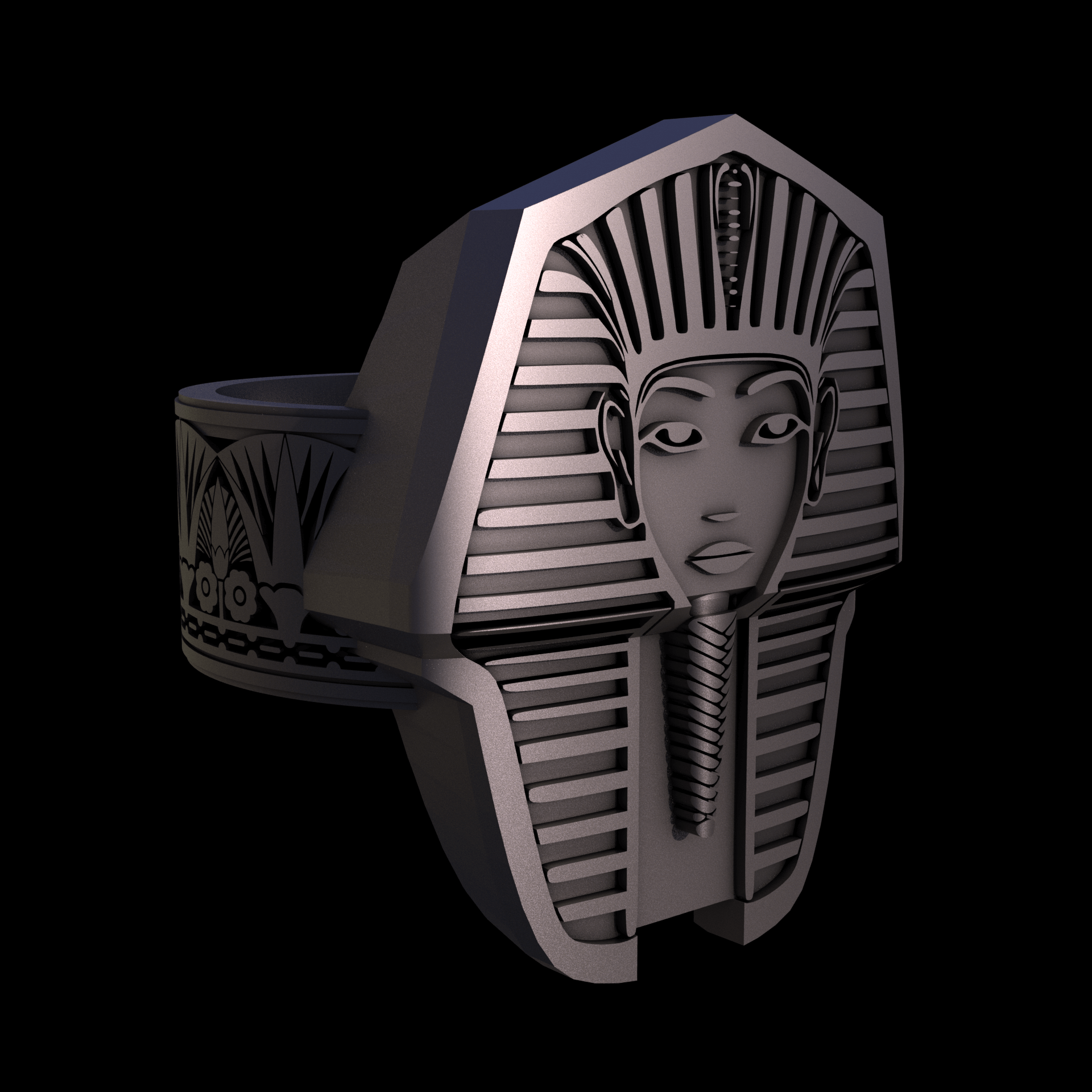 Bronze infused 420 stainless steel, manufactured using 3D printing, with a matte surface finish and visible print lines.