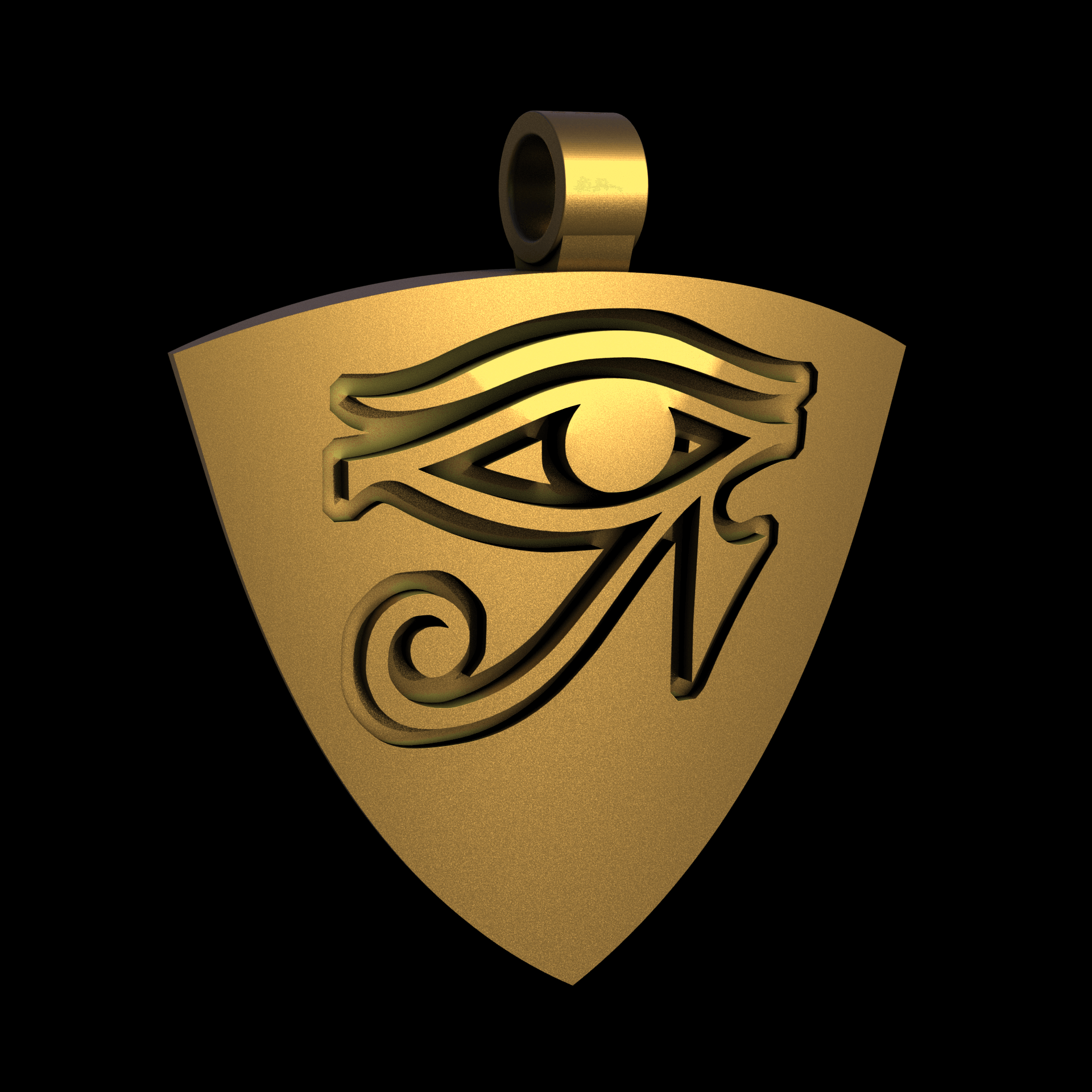 Brass manufactured using wax casting, and lightly polished with a rough matte surface finish.