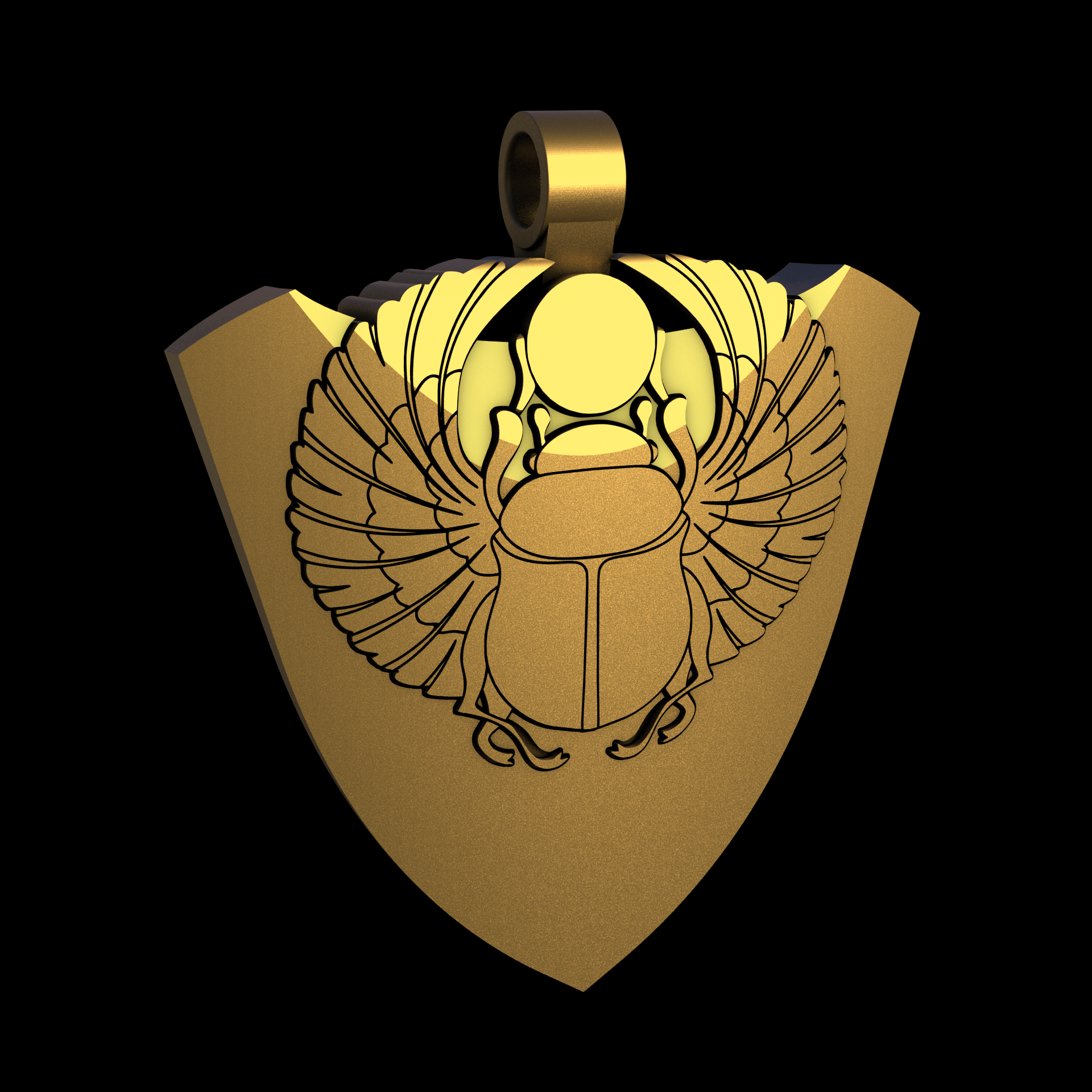 Brass manufactured using wax casting, and lightly polished with a rough matte surface finish.