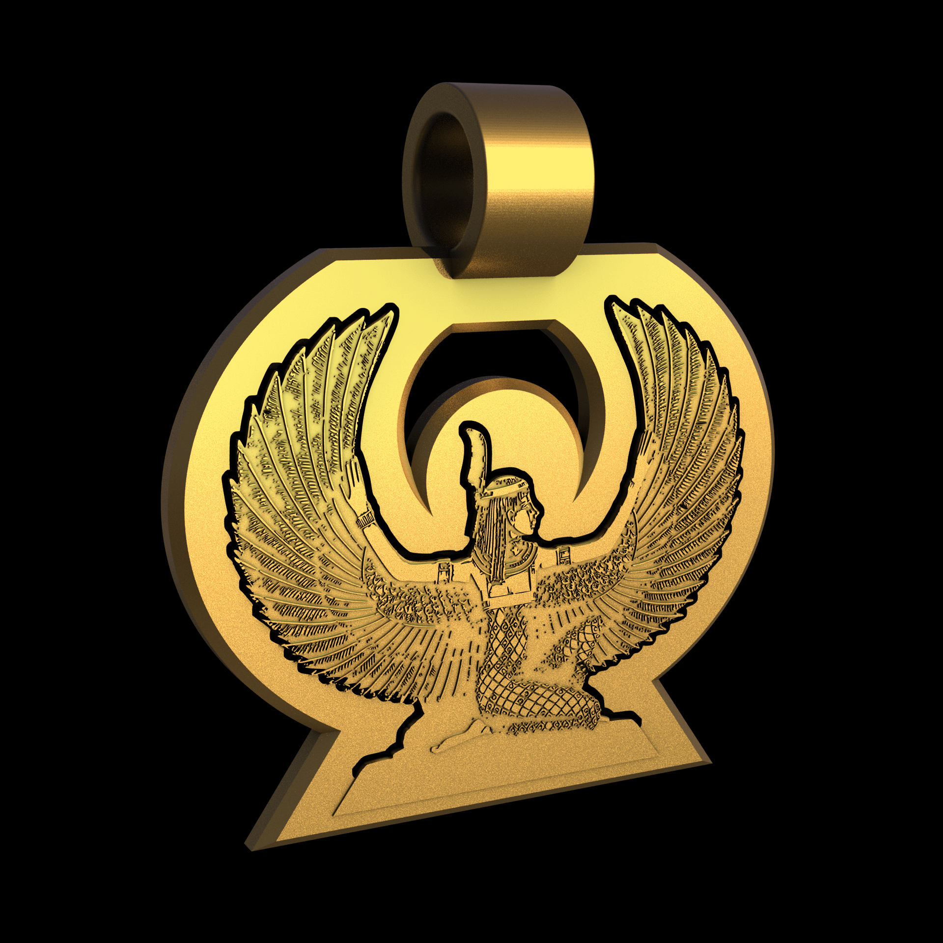 Brass manufactured using wax casting, and lightly polished with a rough matte surface finish.