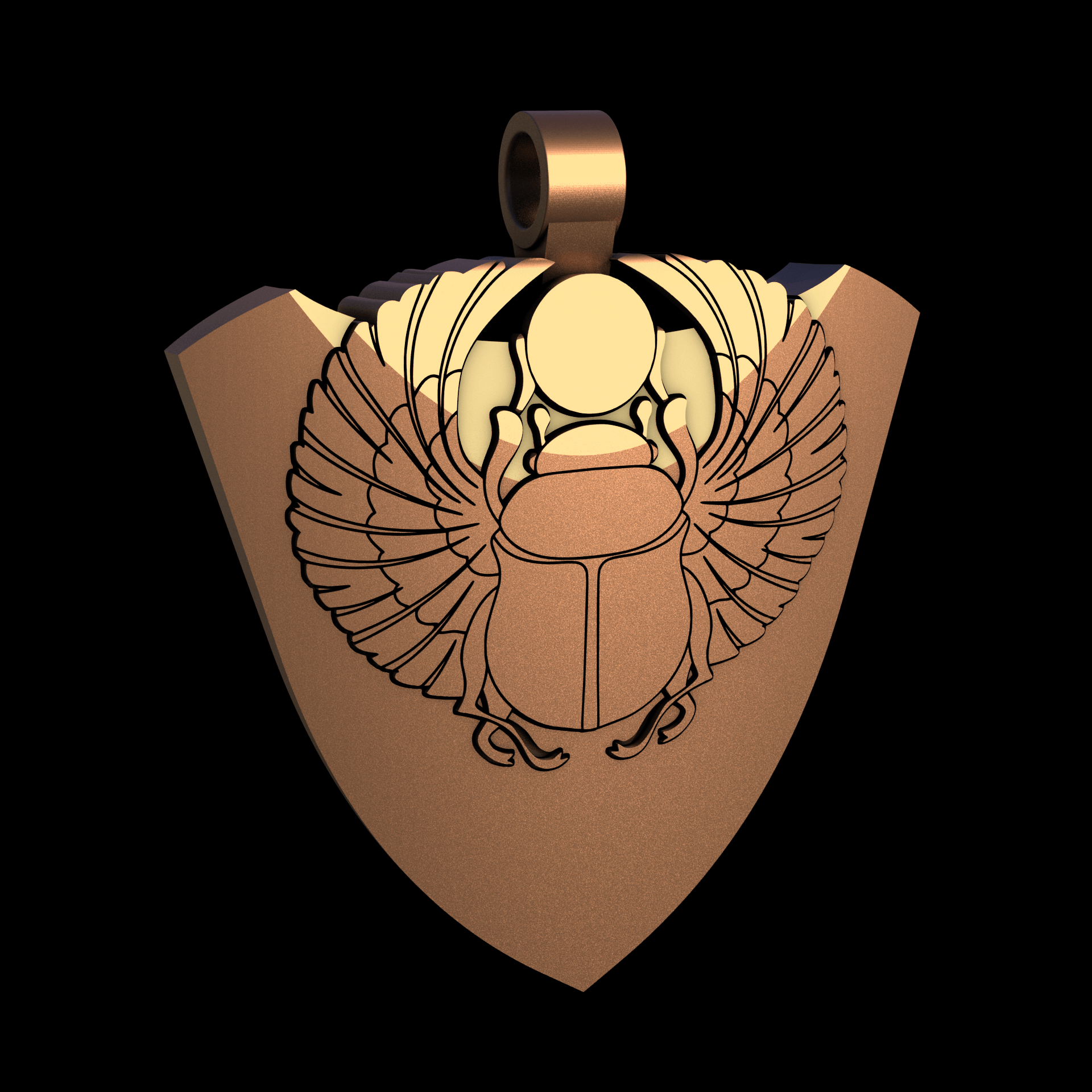 Bronze manufactured using wax casting, and lightly polished with a rough matte surface finish.