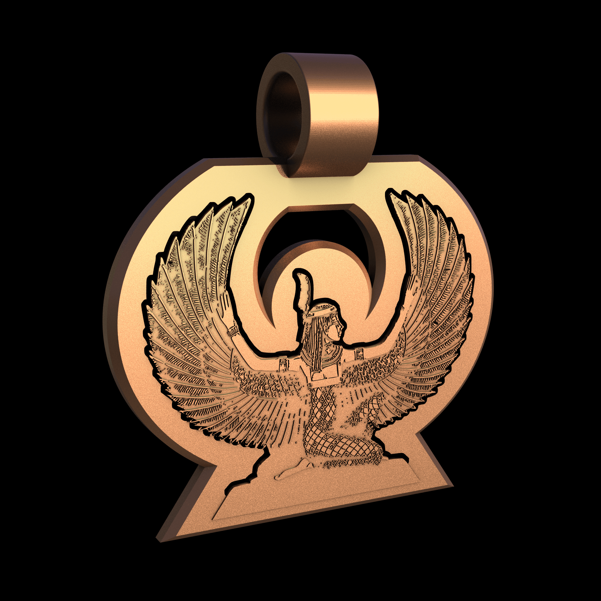 Bronze manufactured using wax casting, and lightly polished with a rough matte surface finish.