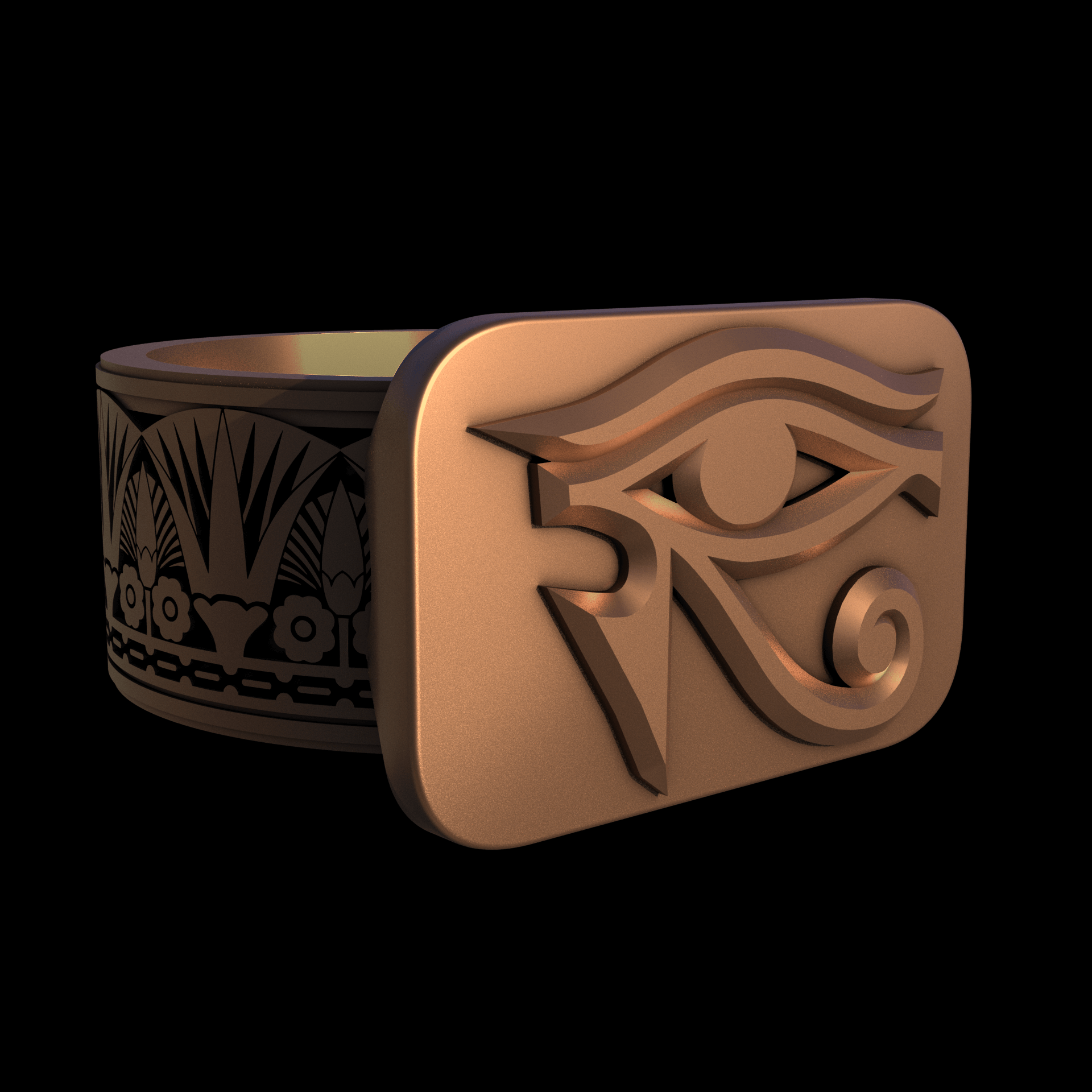 Bronze manufactured using wax casting, and lightly polished with a rough matte surface finish.