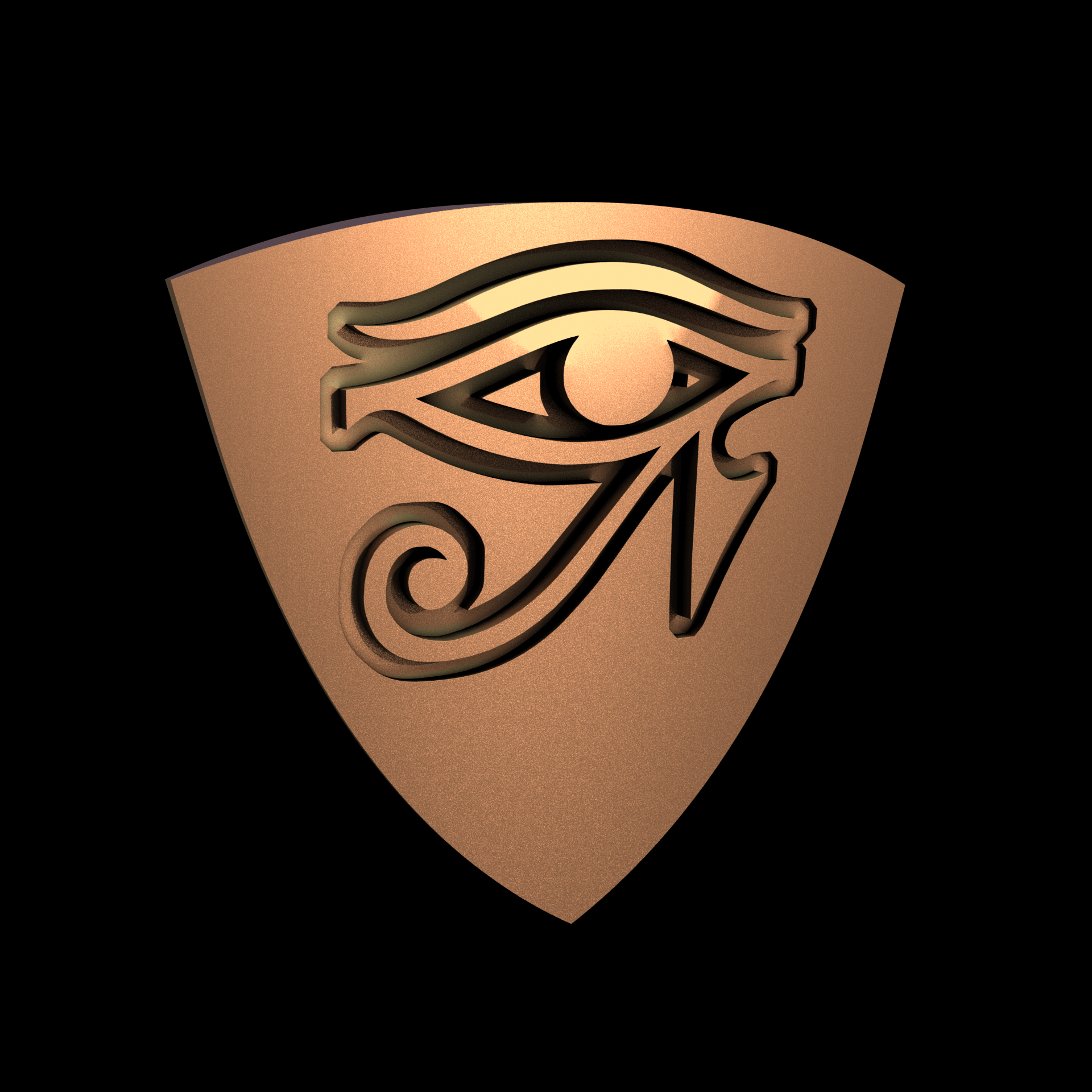 Bronze manufactured using wax casting, and lightly polished with a rough matte surface finish.