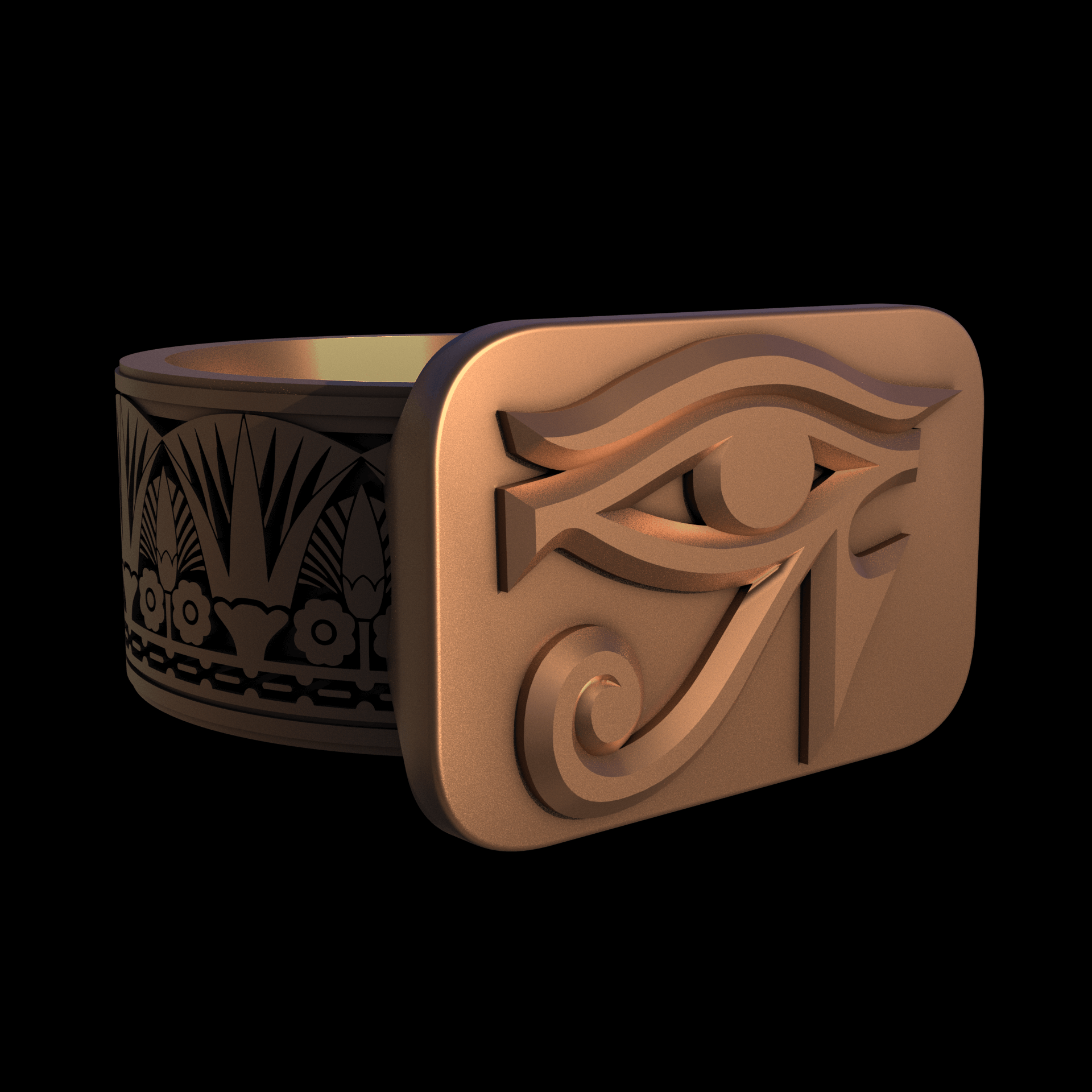 Bronze manufactured using wax casting, and lightly polished with a rough matte surface finish.