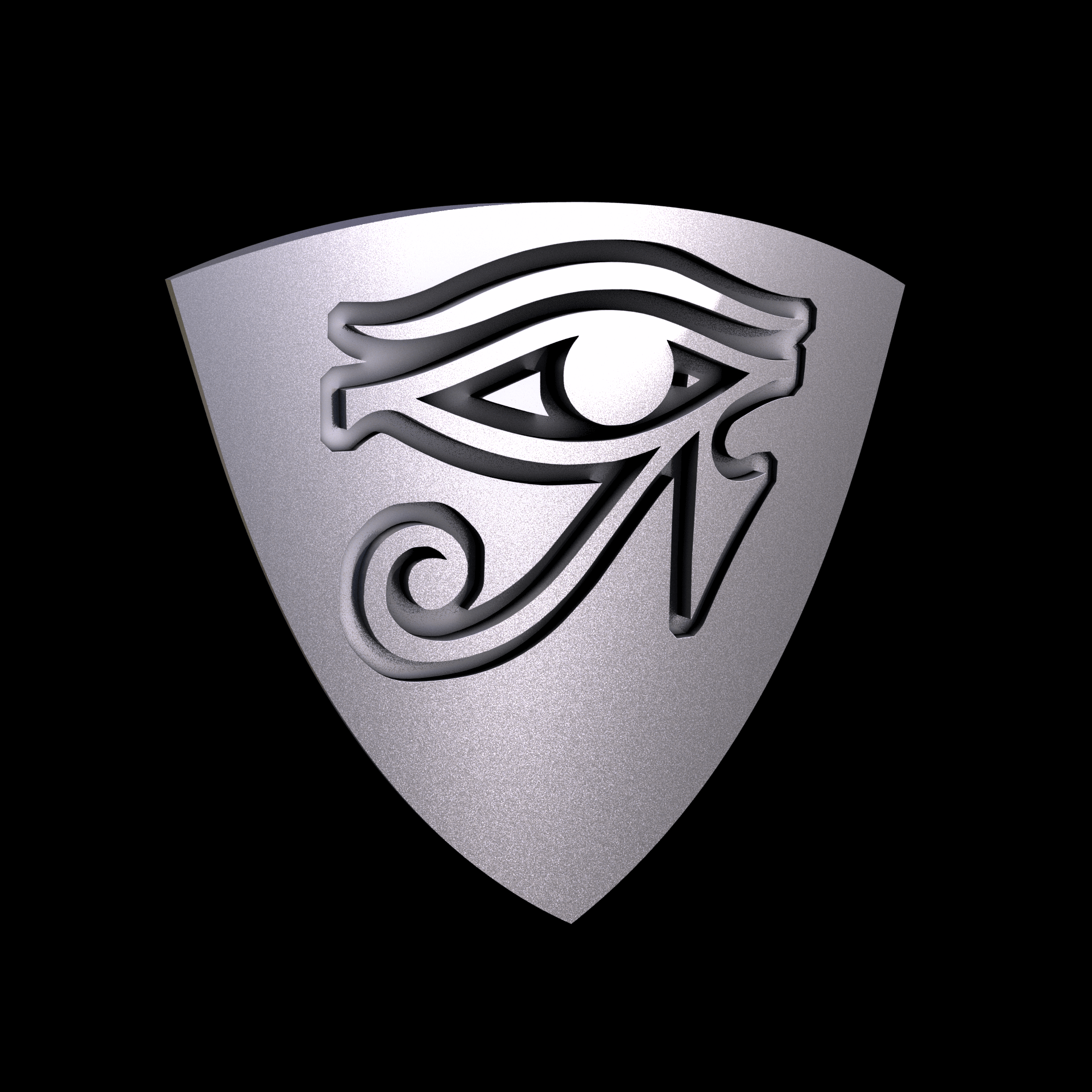 Sterling silver manufactured using wax casting, and lightly polished with a rough matte surface finish.