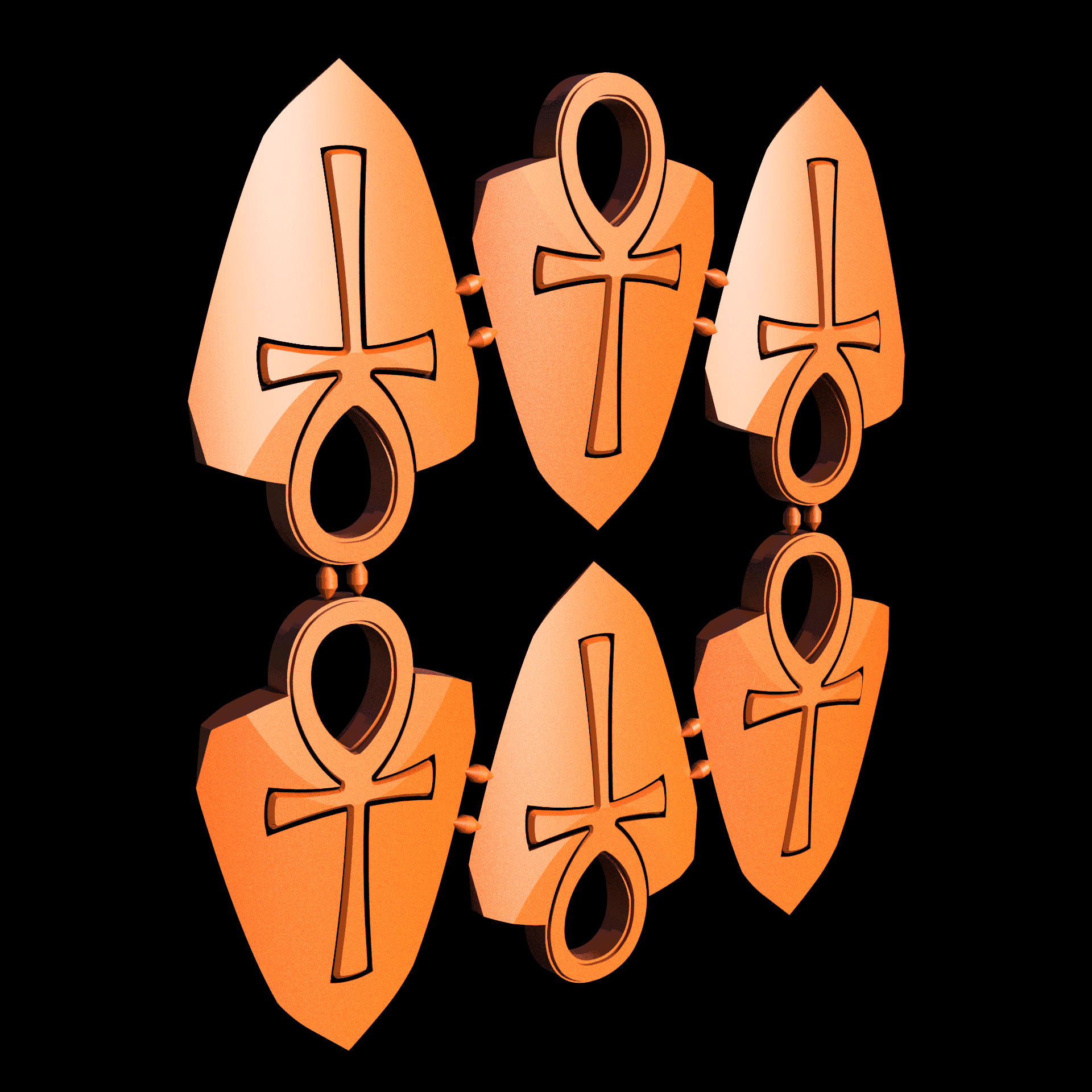 Nylon 12 plastic, manufactured using 3D printing, with a smooth surface finish.