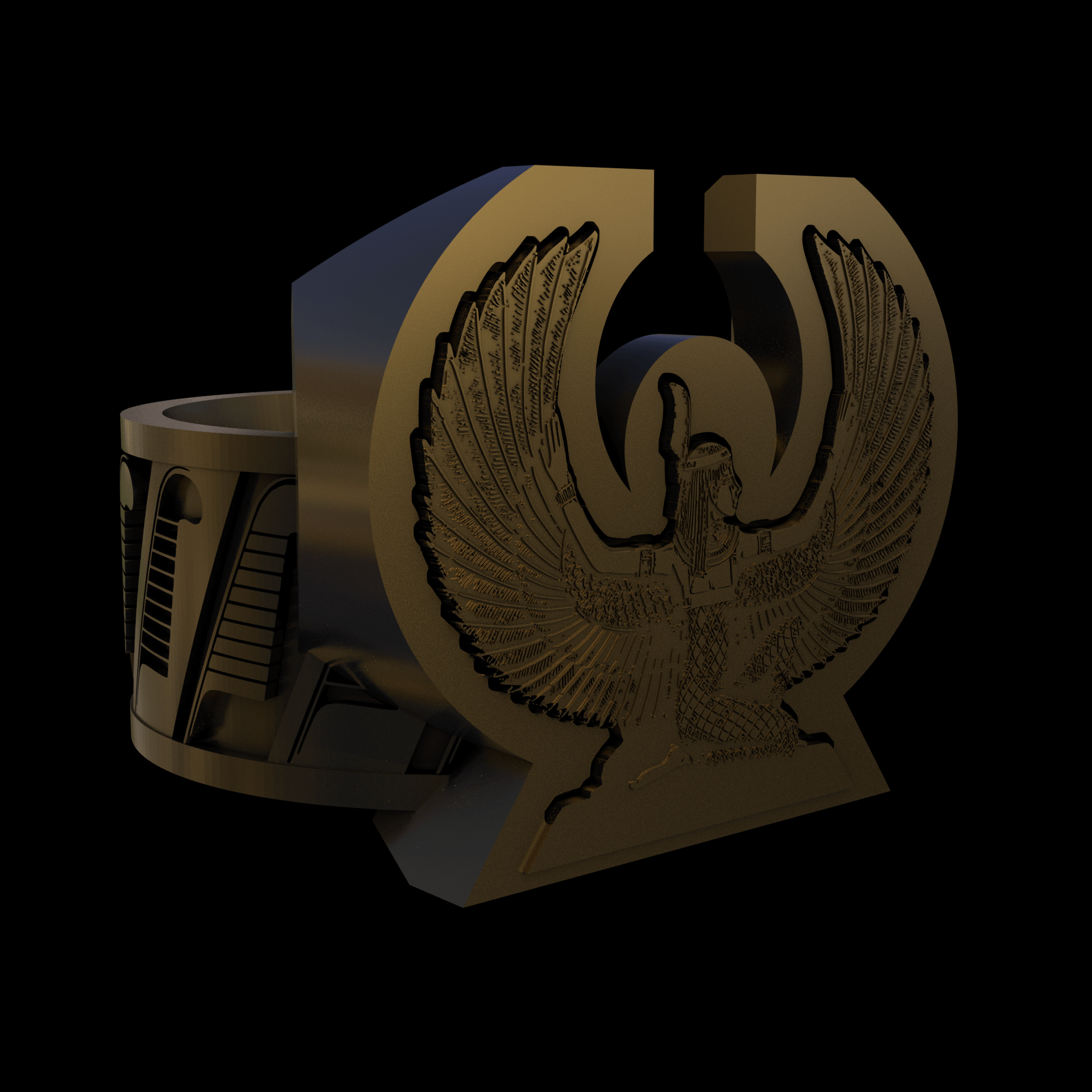 Brass manufactured using wax casting, with a hand polished finish, for a shiny, fine sheen surface.