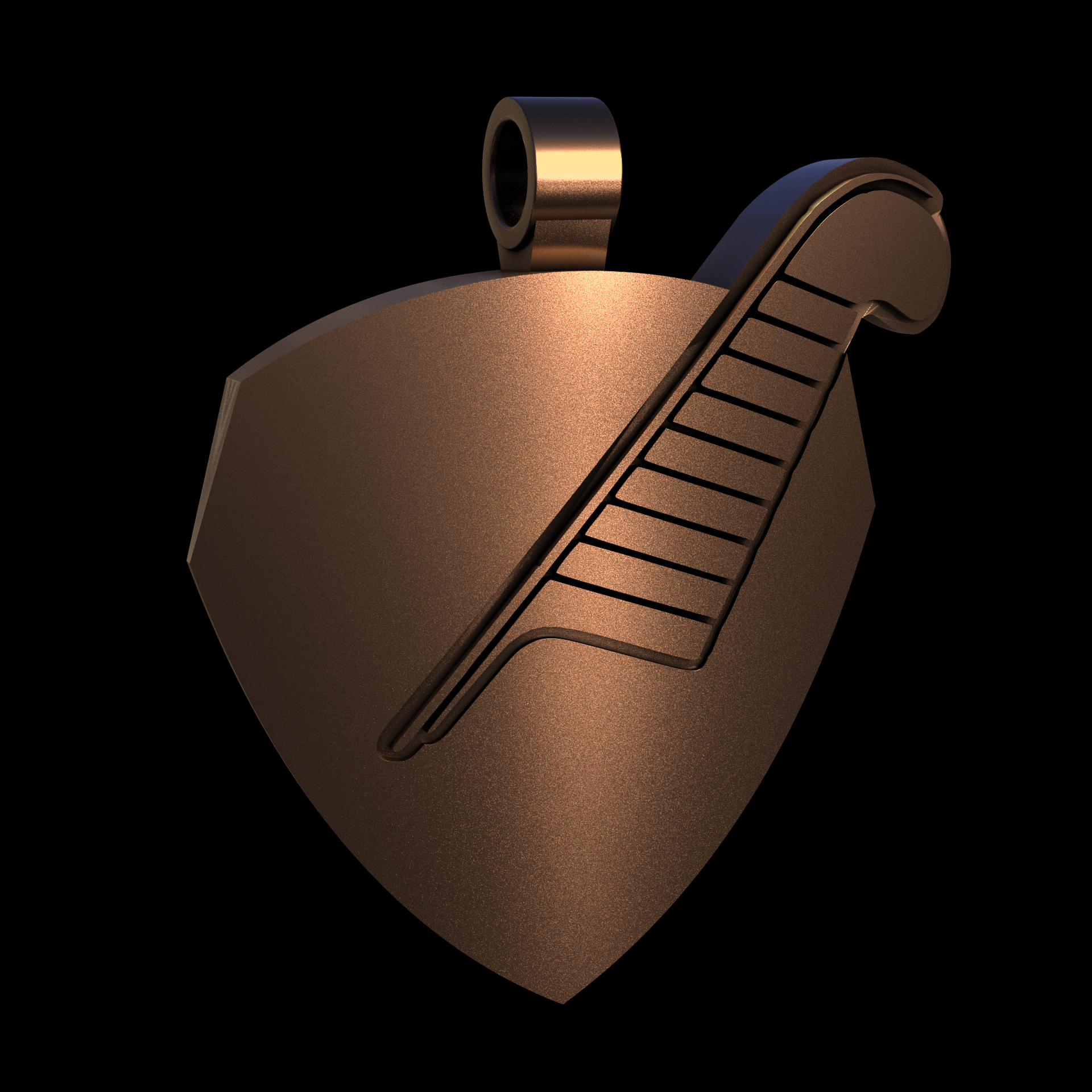 Bronze manufactured using wax casting, with a hand polished finish, for a shiny, fine sheen surface.