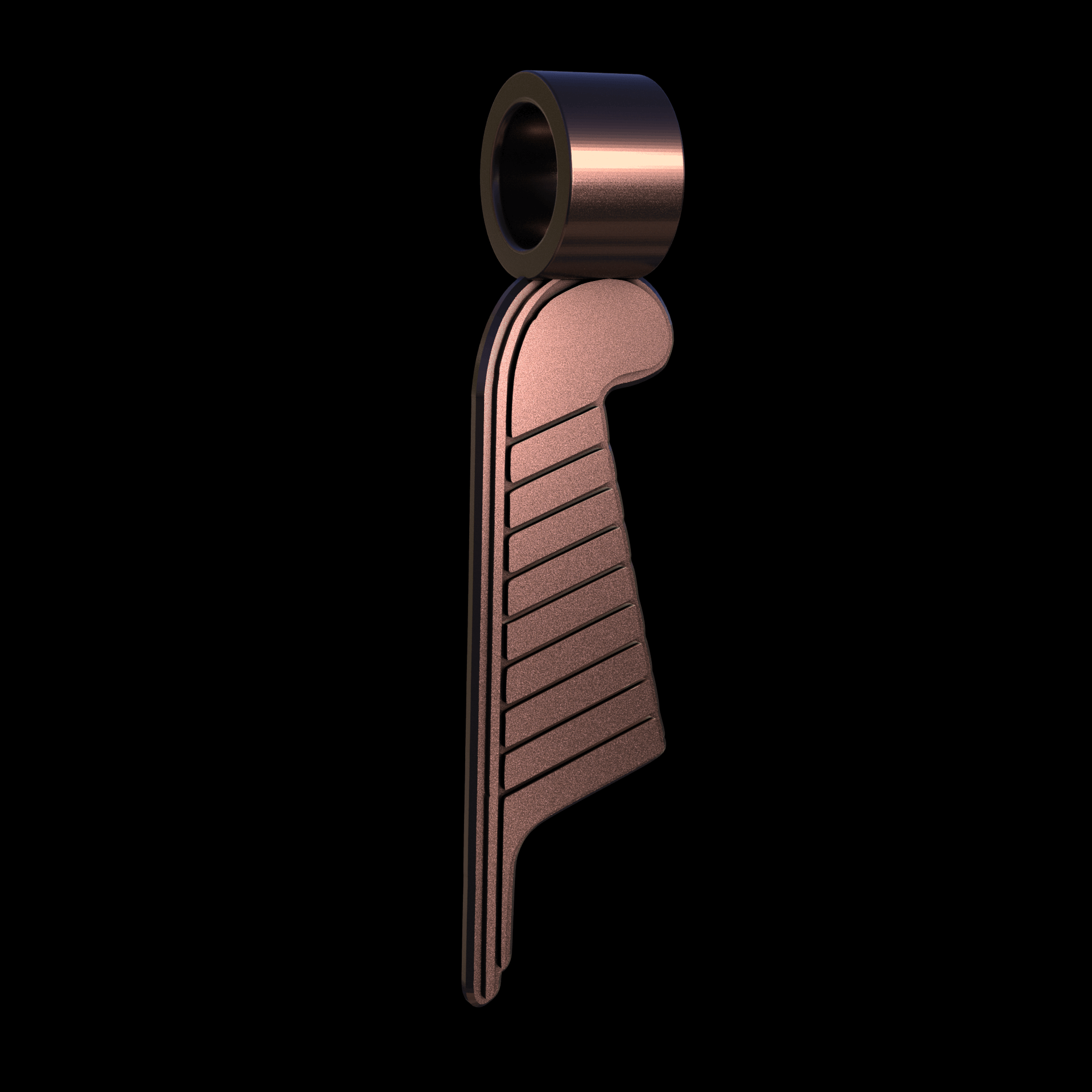 Bronze manufactured using wax casting, with a hand polished finish, for a shiny, fine sheen surface.