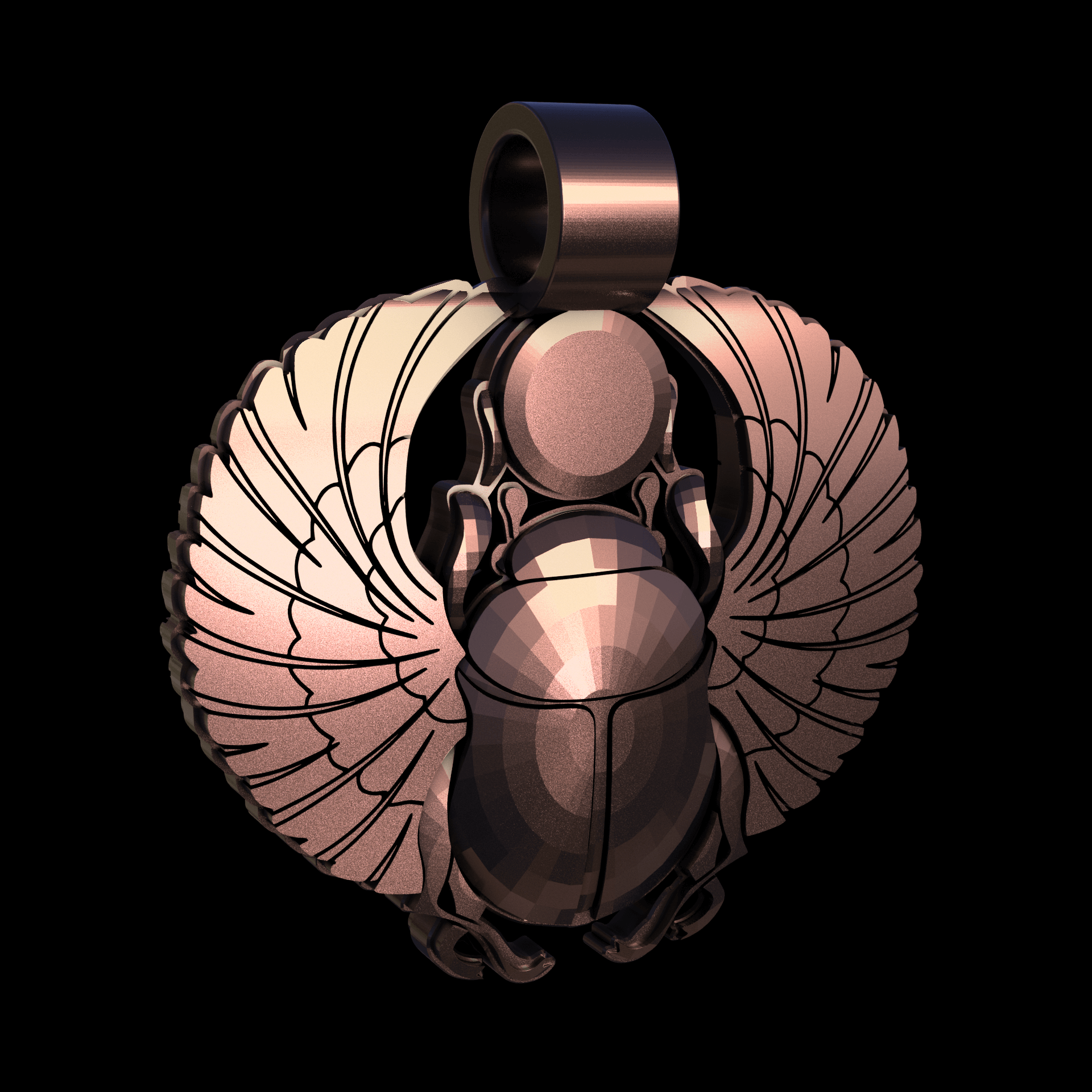 Bronze manufactured using wax casting, with a hand polished finish, for a shiny, fine sheen surface.