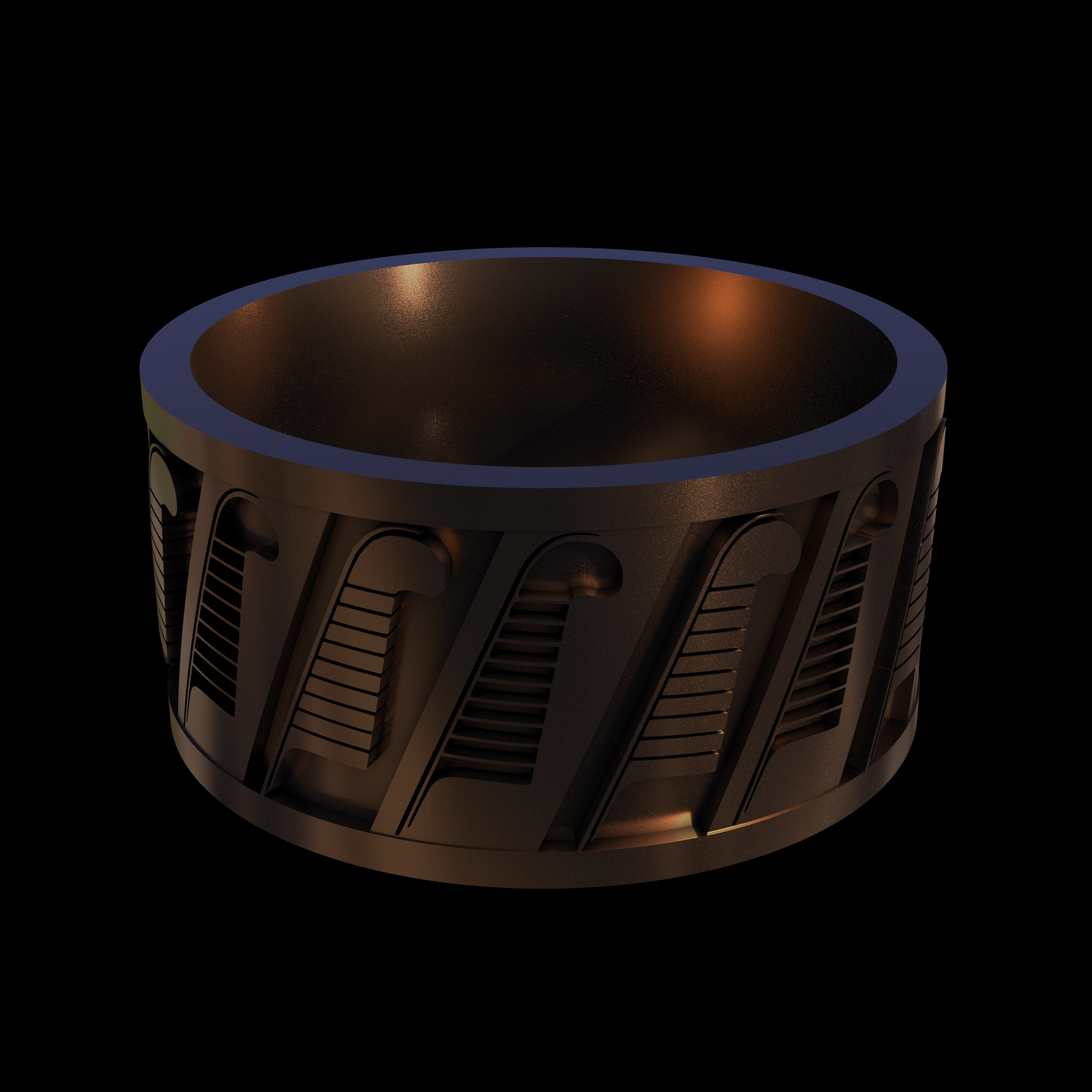 Bronze manufactured using wax casting, with a hand polished finish, for a shiny, fine sheen surface.