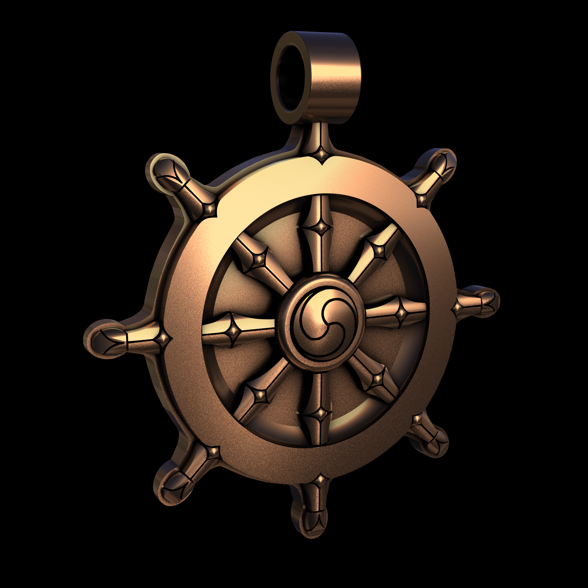 Bronze manufactured using wax casting, with a hand polished finish, for a shiny, fine sheen surface.