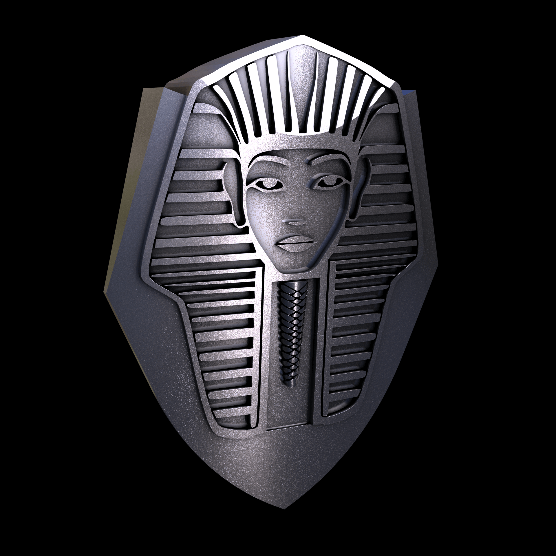 Sterling silver manufactured using wax casting, with a hand polished finish, for a slightly textured, mild sheen surface.