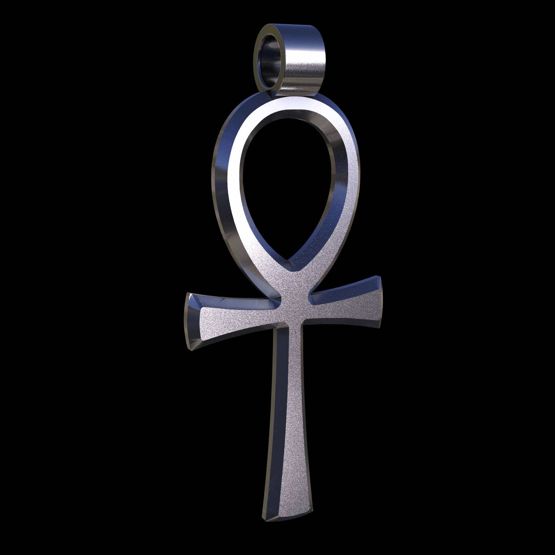 Sterling silver manufactured using wax casting, with a hand polished finish, for a slightly textured, mild sheen surface.